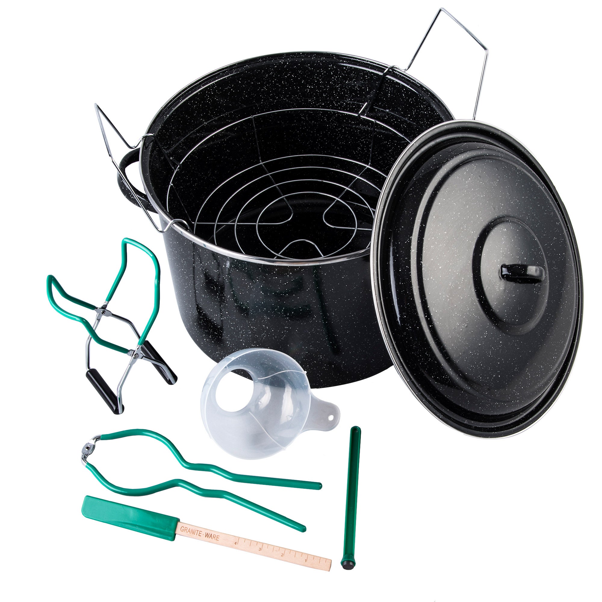 Granite Ware 21 Quart Canner 8-piece Set