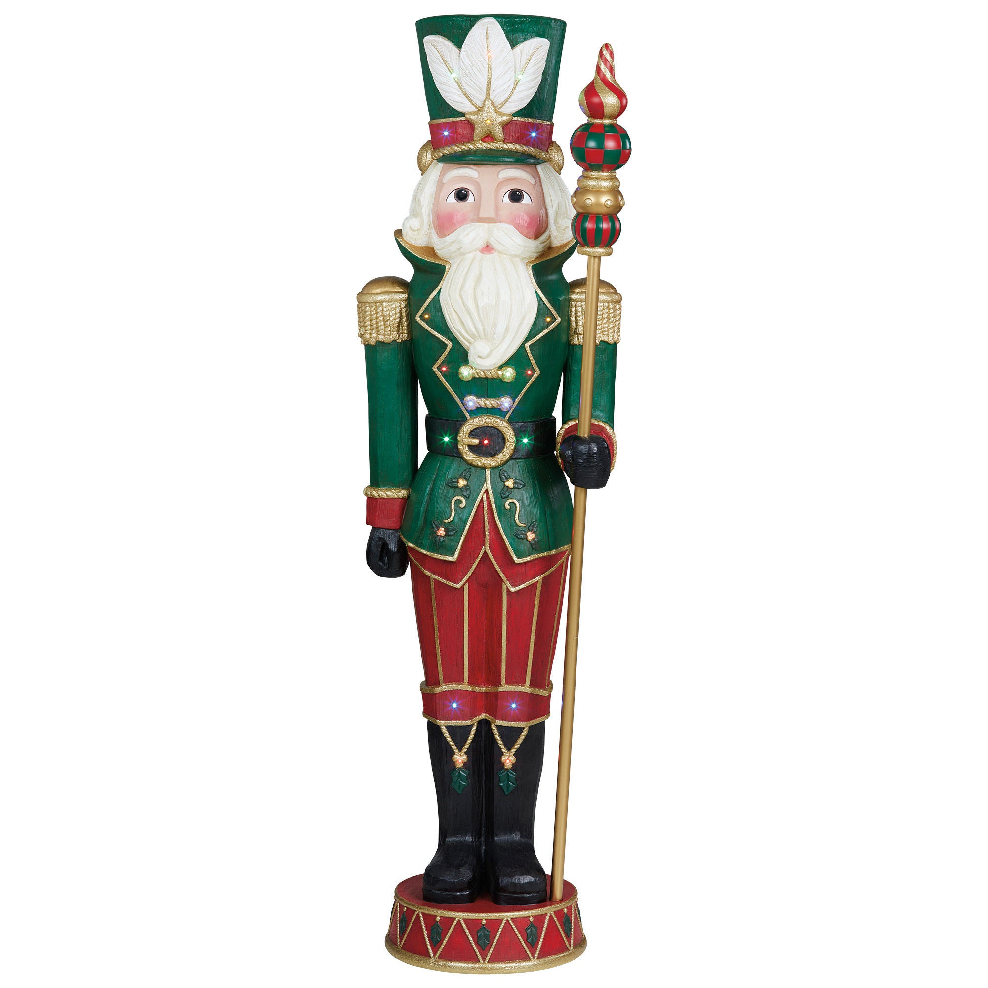 6' Nutcracker with LED Lights & Music