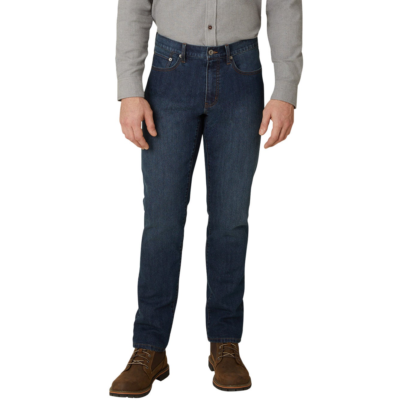 Eddie Bauer Men's Flannel Lined Denim