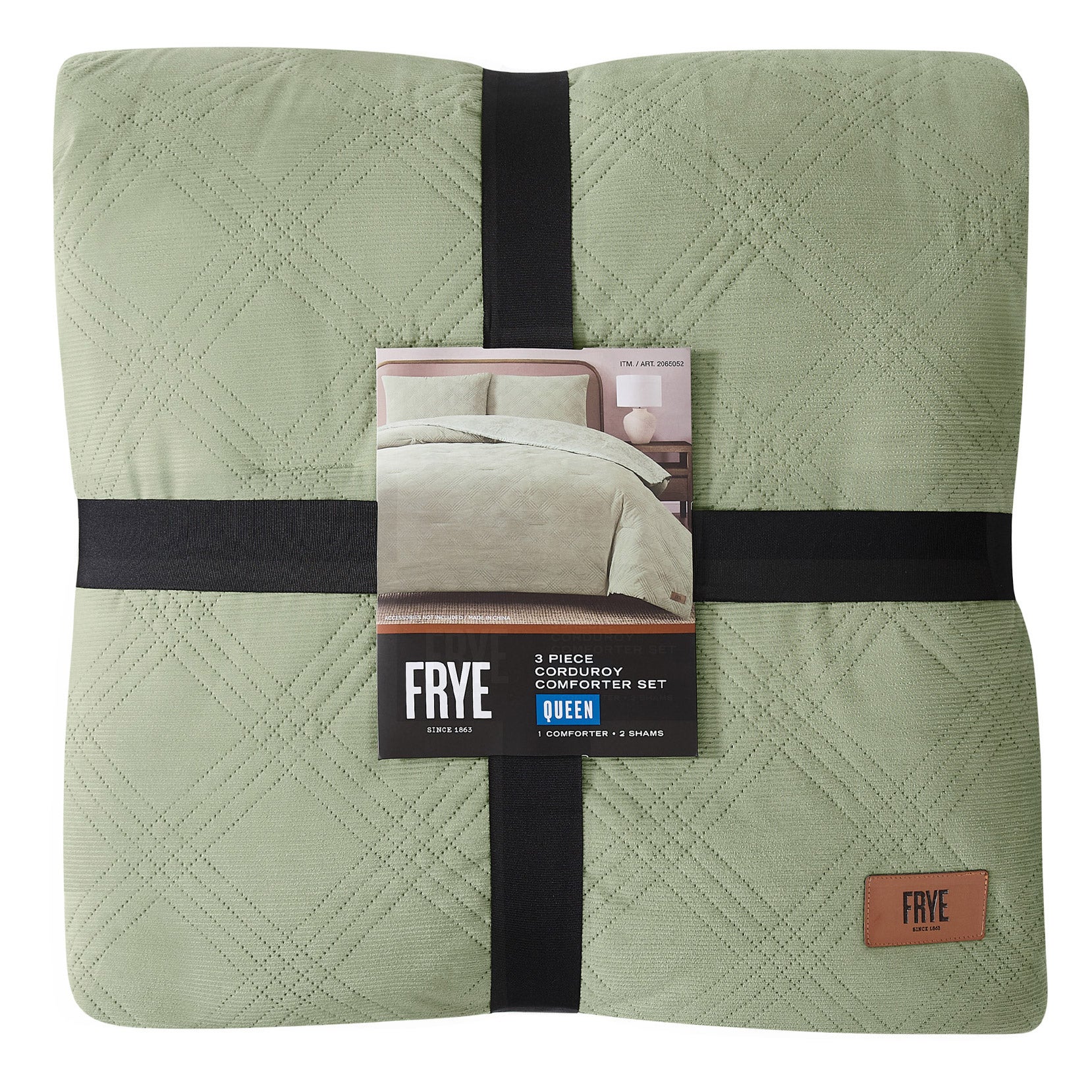 FRYE 3-piece Corduroy Comforter Set