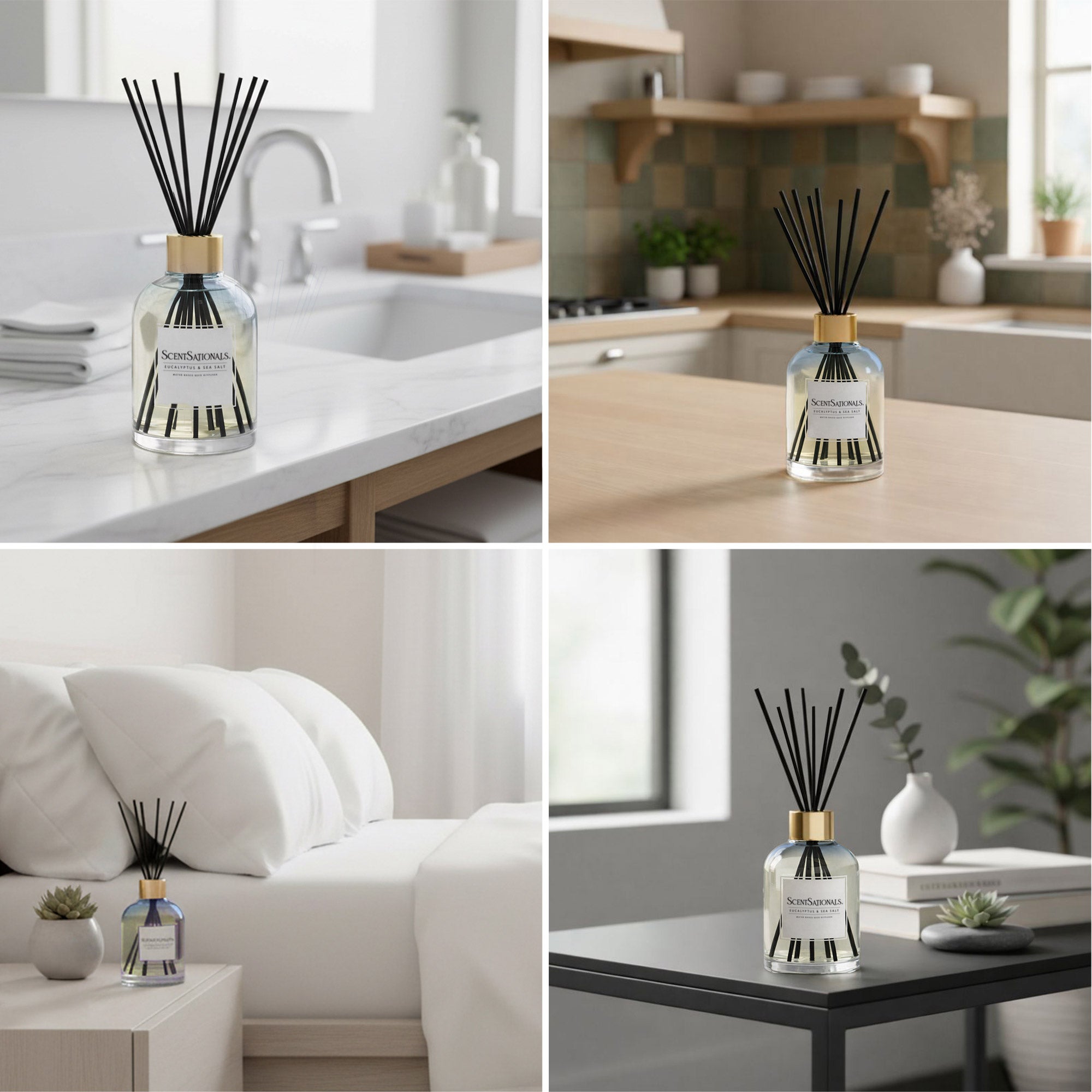 ScentSationals 3-piece Reed Diffuser Set