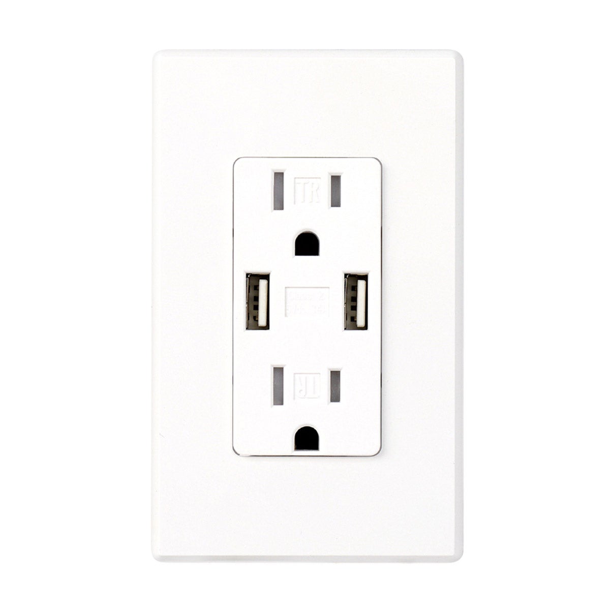 Feit Electric Wall Receptacle with USB Ports, 4-pack