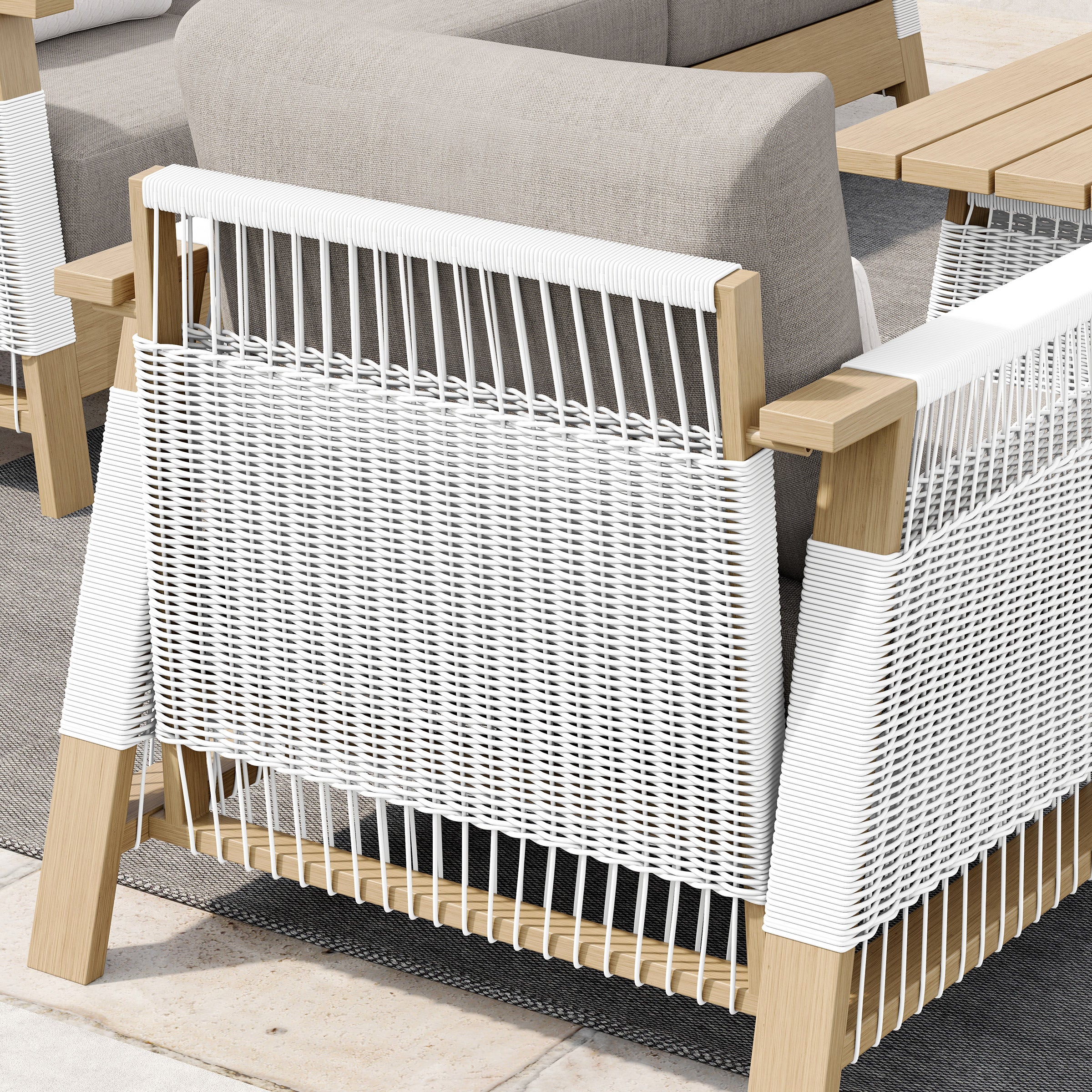 Sirio Maia 4-piece Outdoor Patio Seating Set