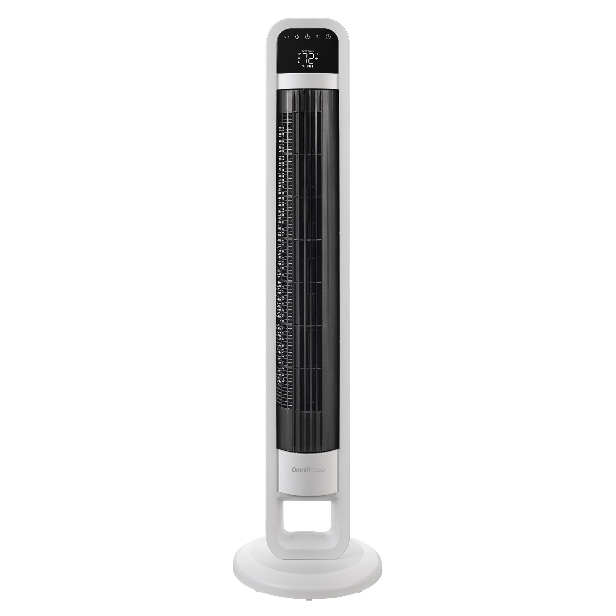 OmniBreeze Tower Fan with Internal Oscillation and Wi-Fi
