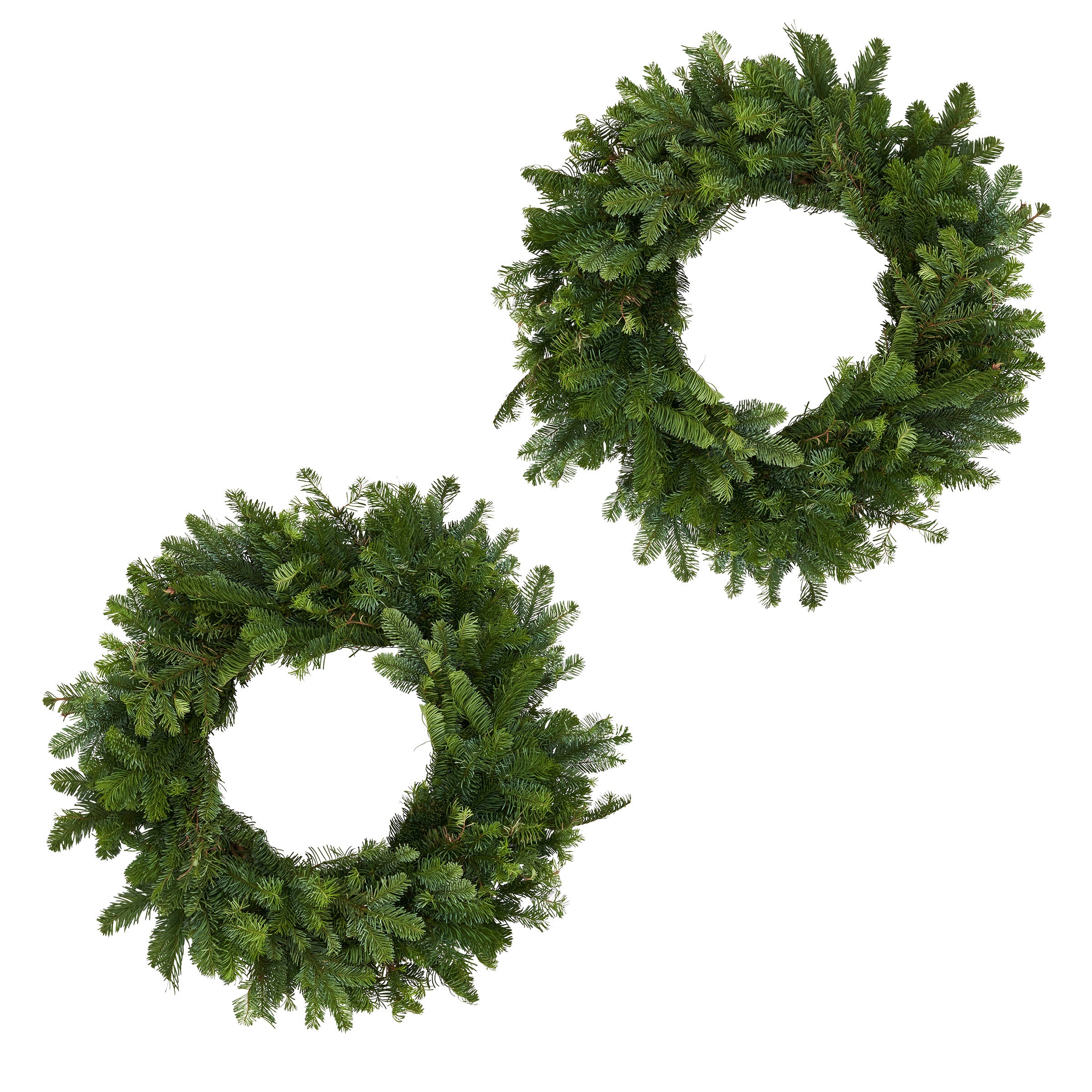 DIY Fresh Wreaths 2-Pack