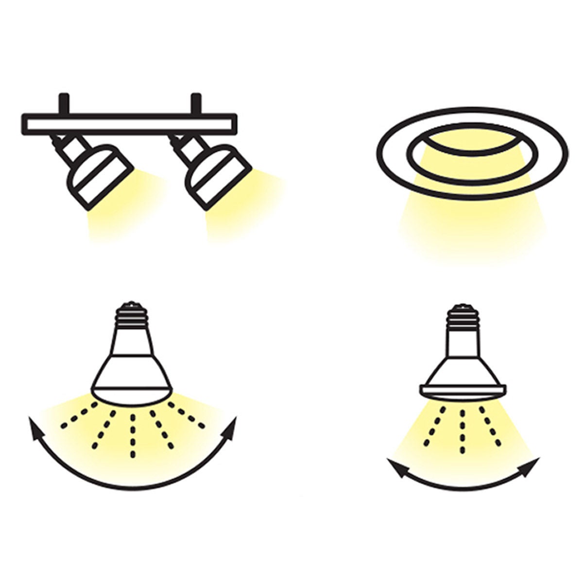 Feit Electric LED BR30 Flood, 12-pack