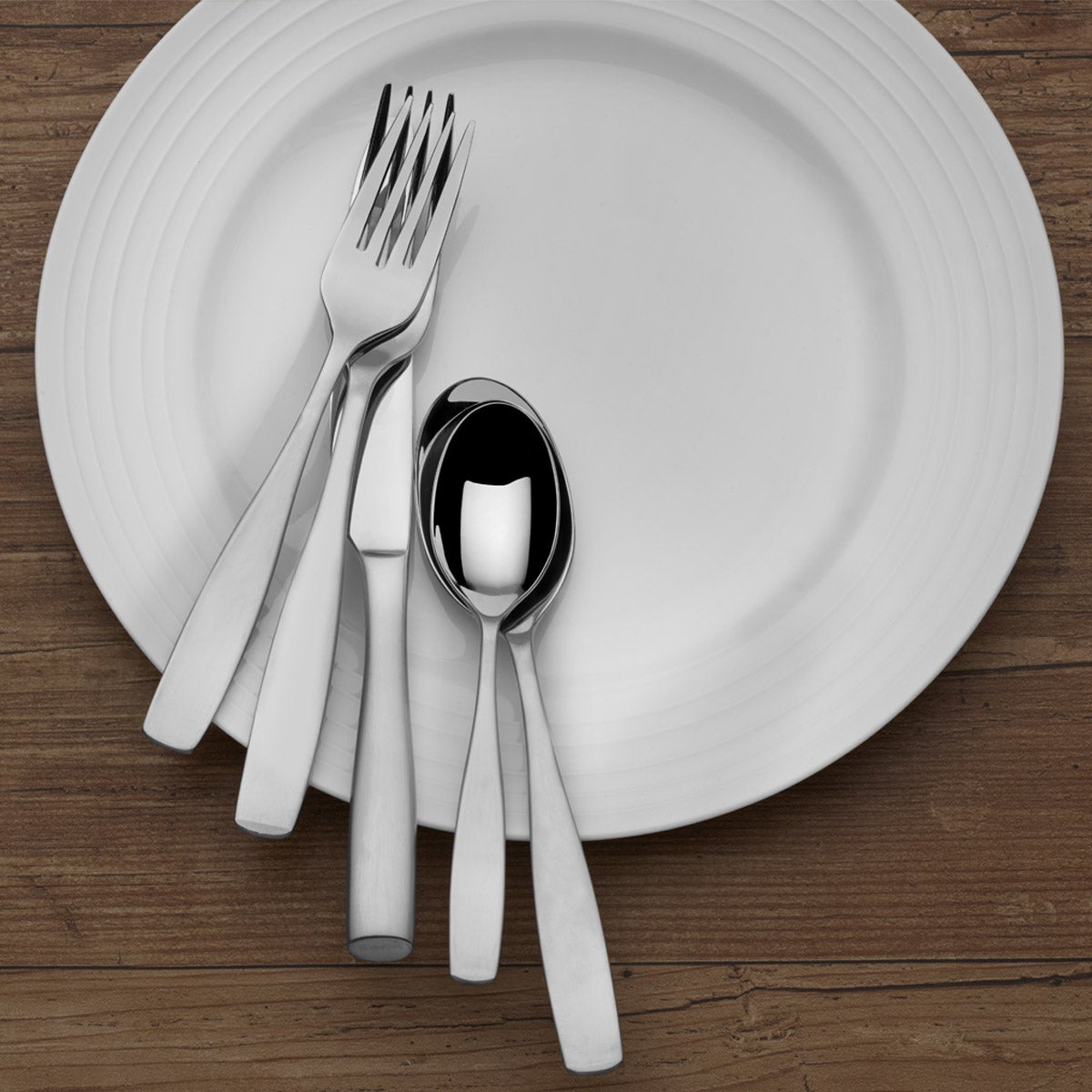 Mikasa Satin Loft 65-piece Stainless Steel Flatware Set