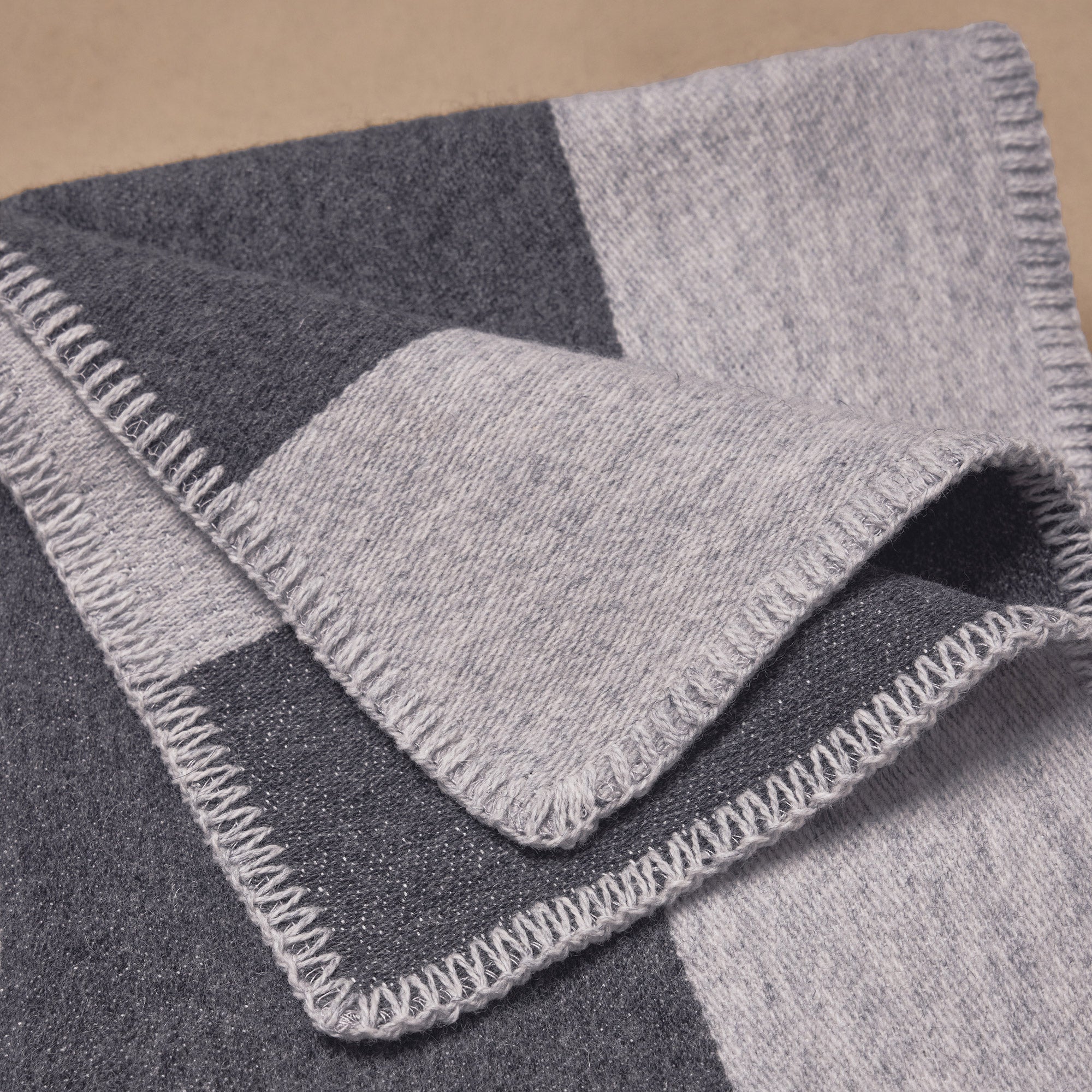 Banana Republic Wool/Cotton Jacquard Throw