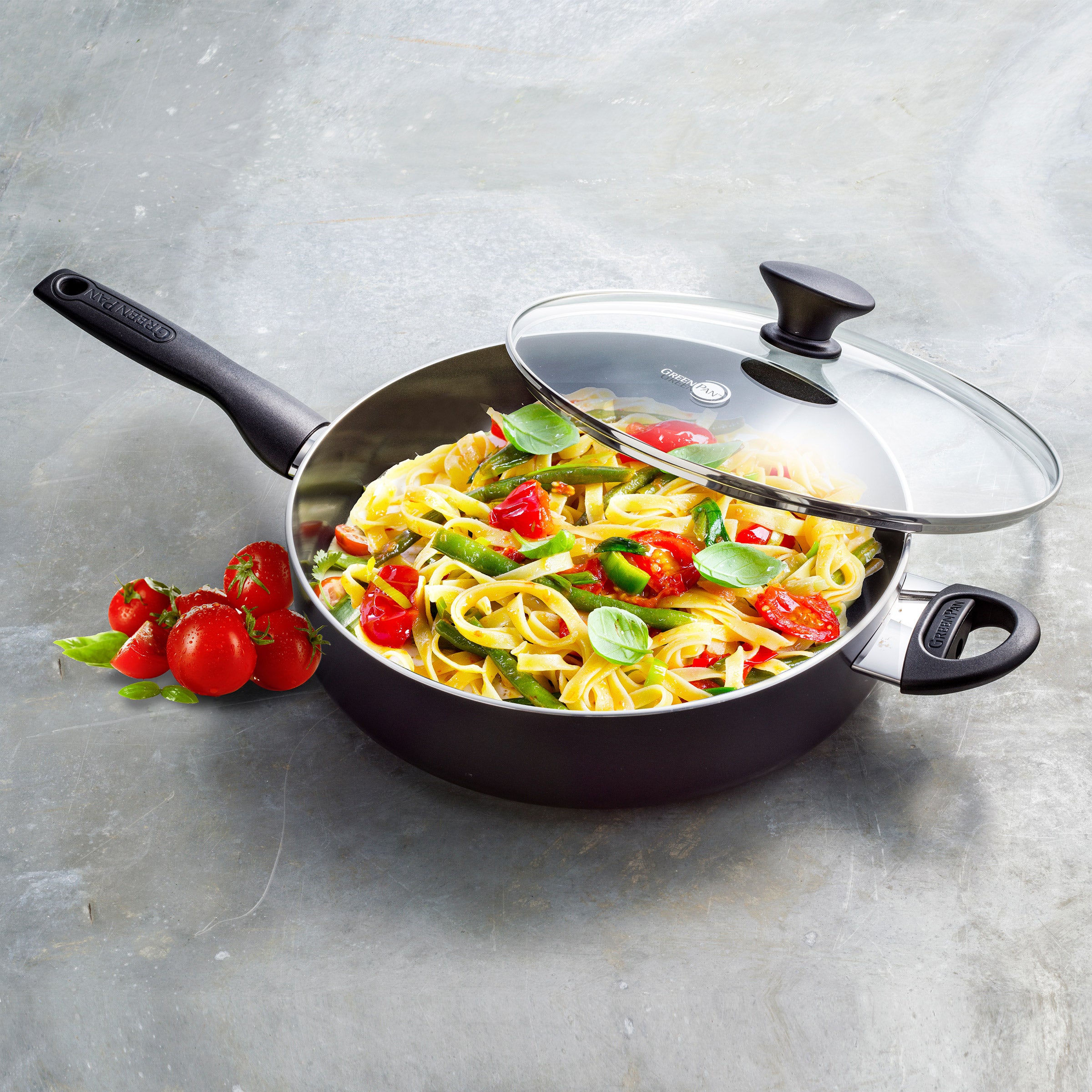 GreenPan 5.1 Quart Sauté Pan with Lid