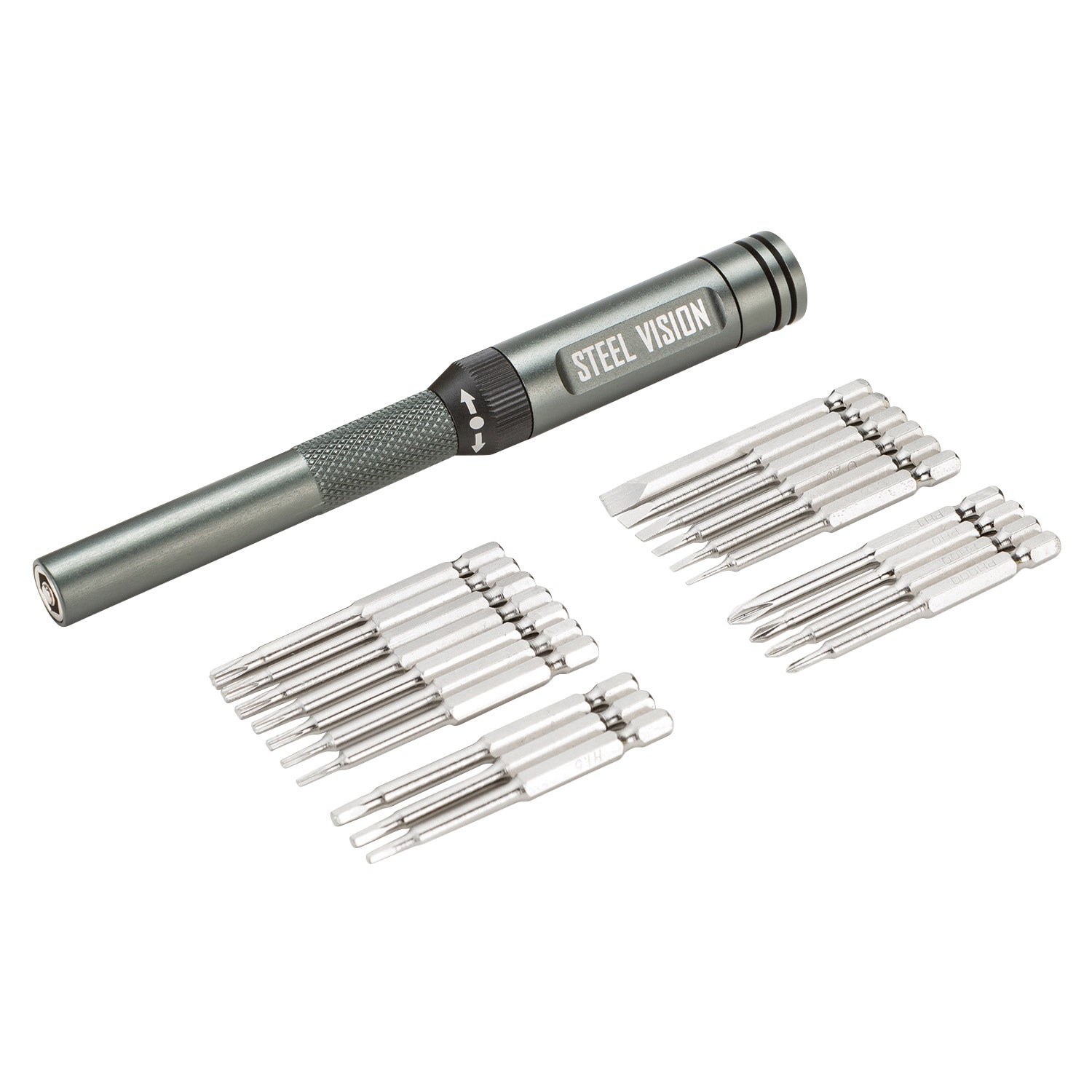 Steel Vision 21-piece Aluminum Precision Screwdriver Set