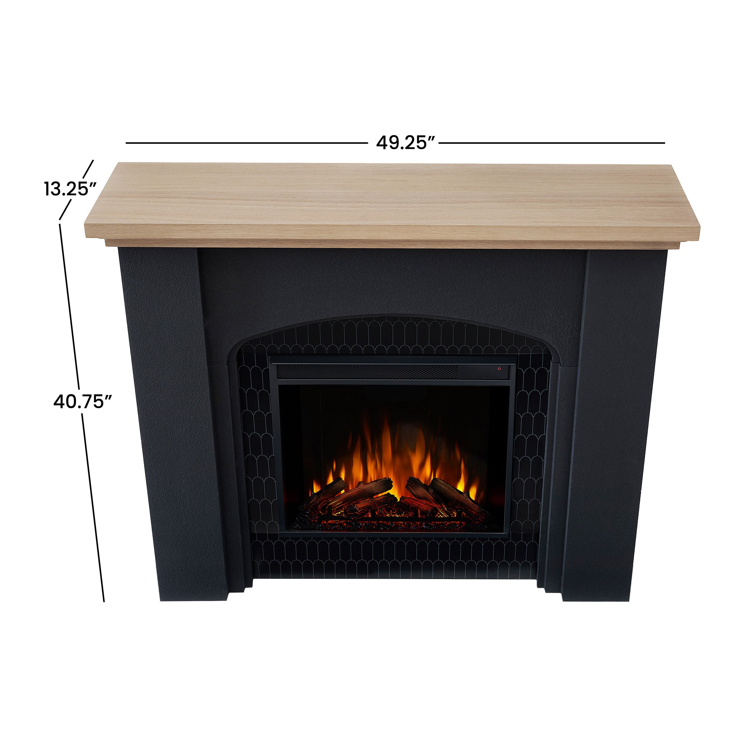 RealFlame Celine 49" Fireplace with Reversible Surround