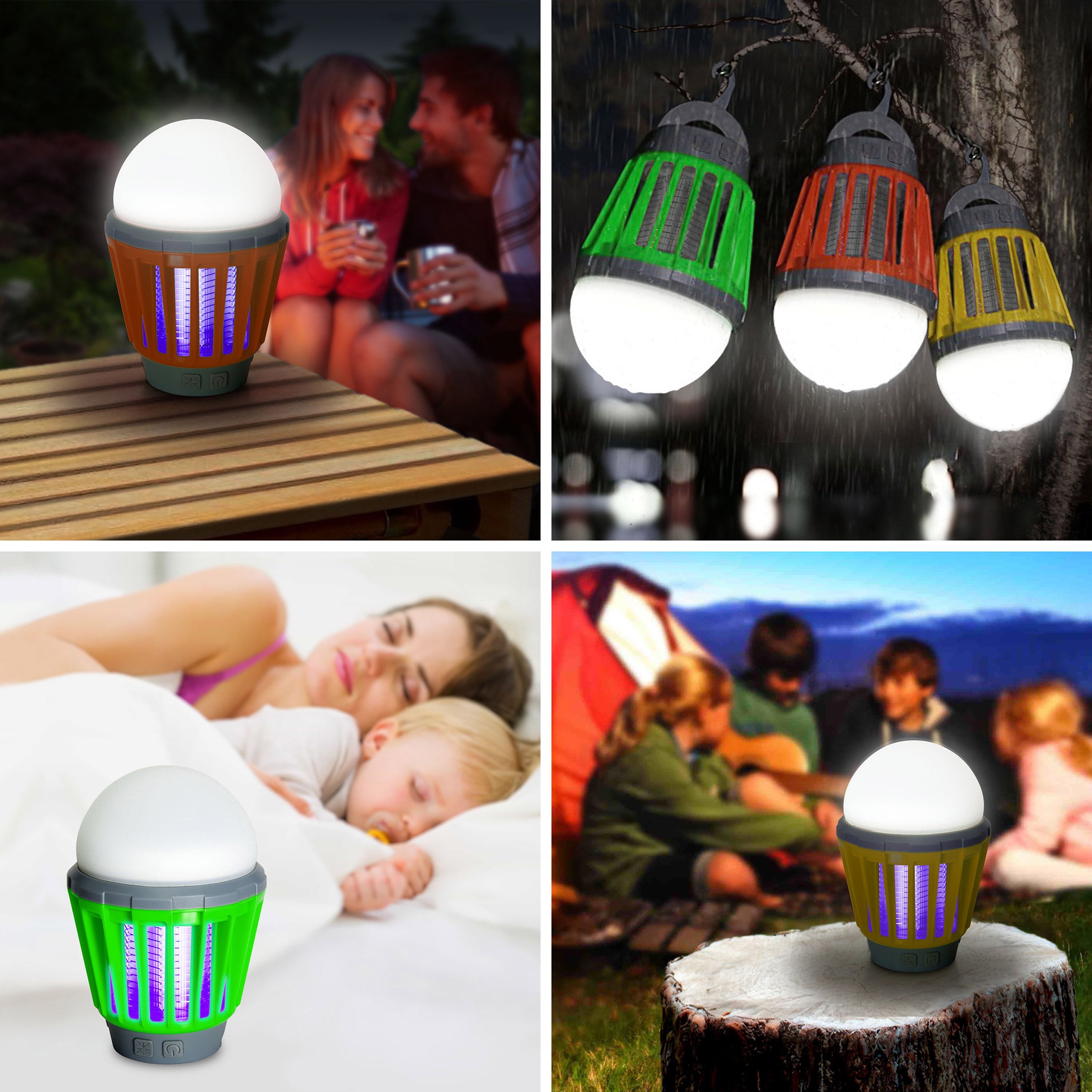 Wisely Bug Zapper Lantern, 3-pack