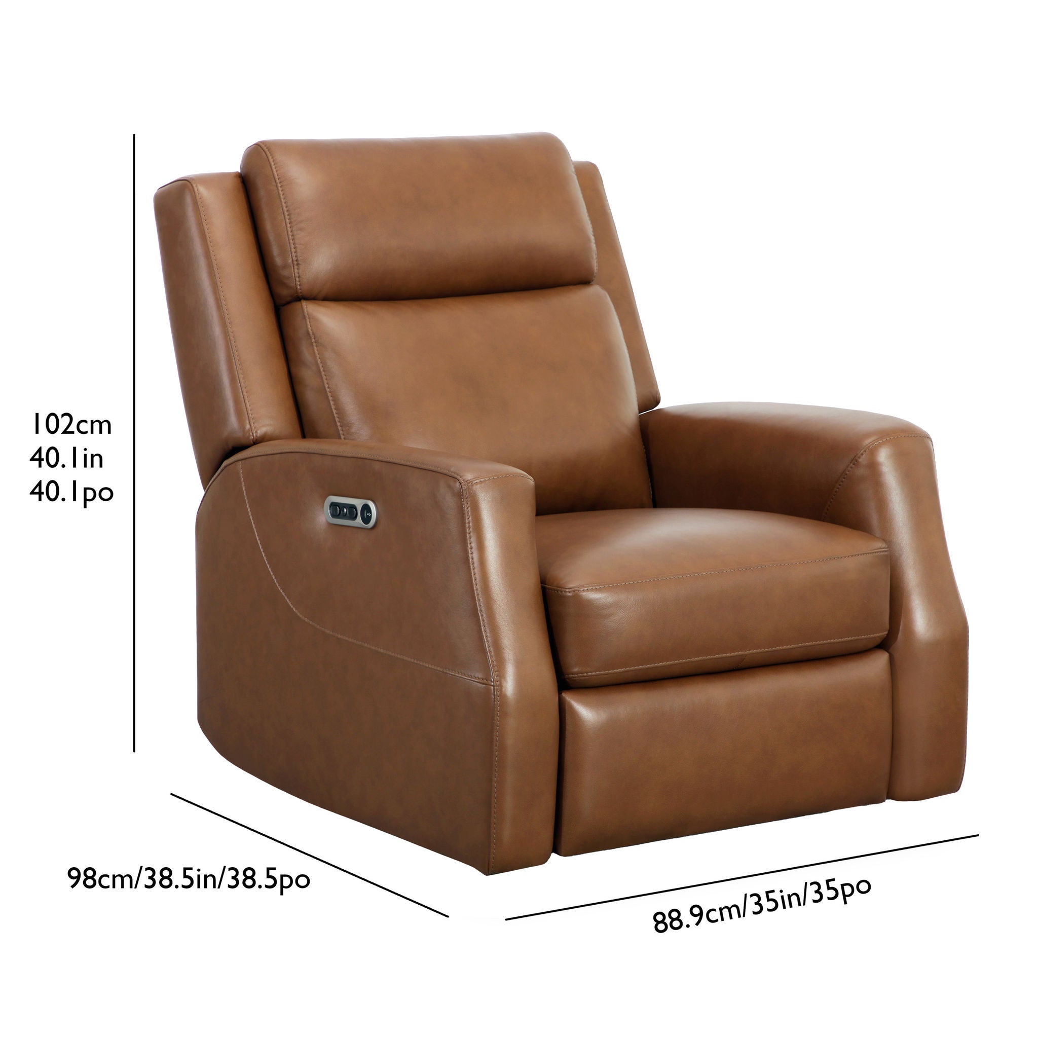 Thorton Leather Power Recliner