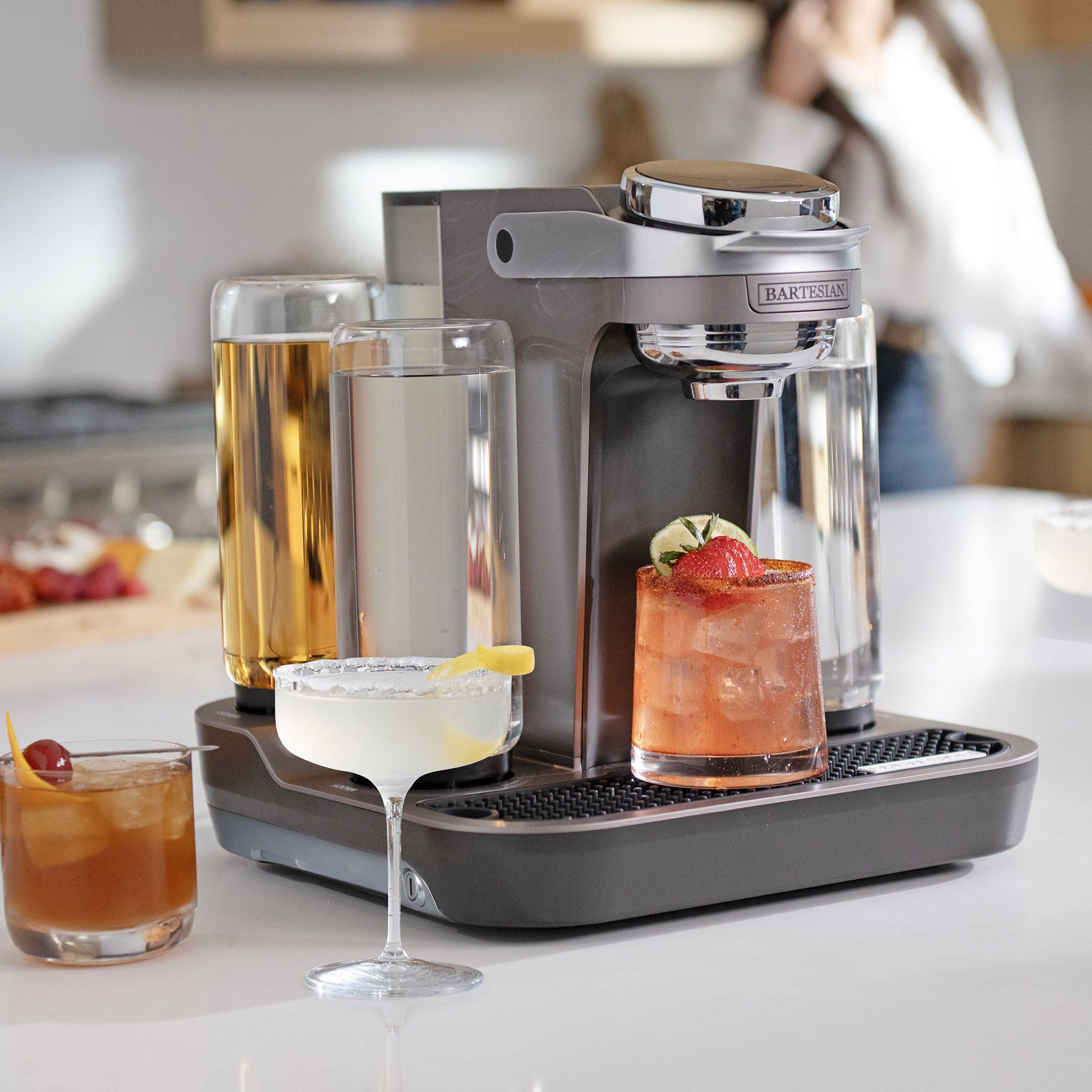 Bartesian Professional Cocktail Maker + Cocktail Sampler Bundle