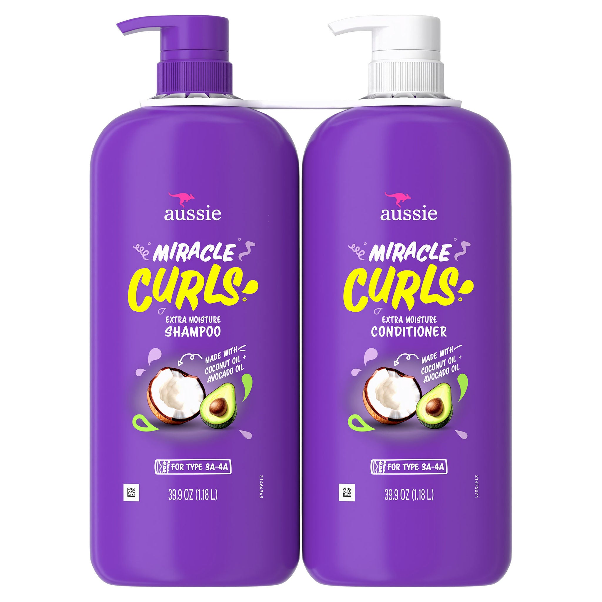 Aussie Miracle Curls Shampoo & Conditioner 39.9 fl oz Each