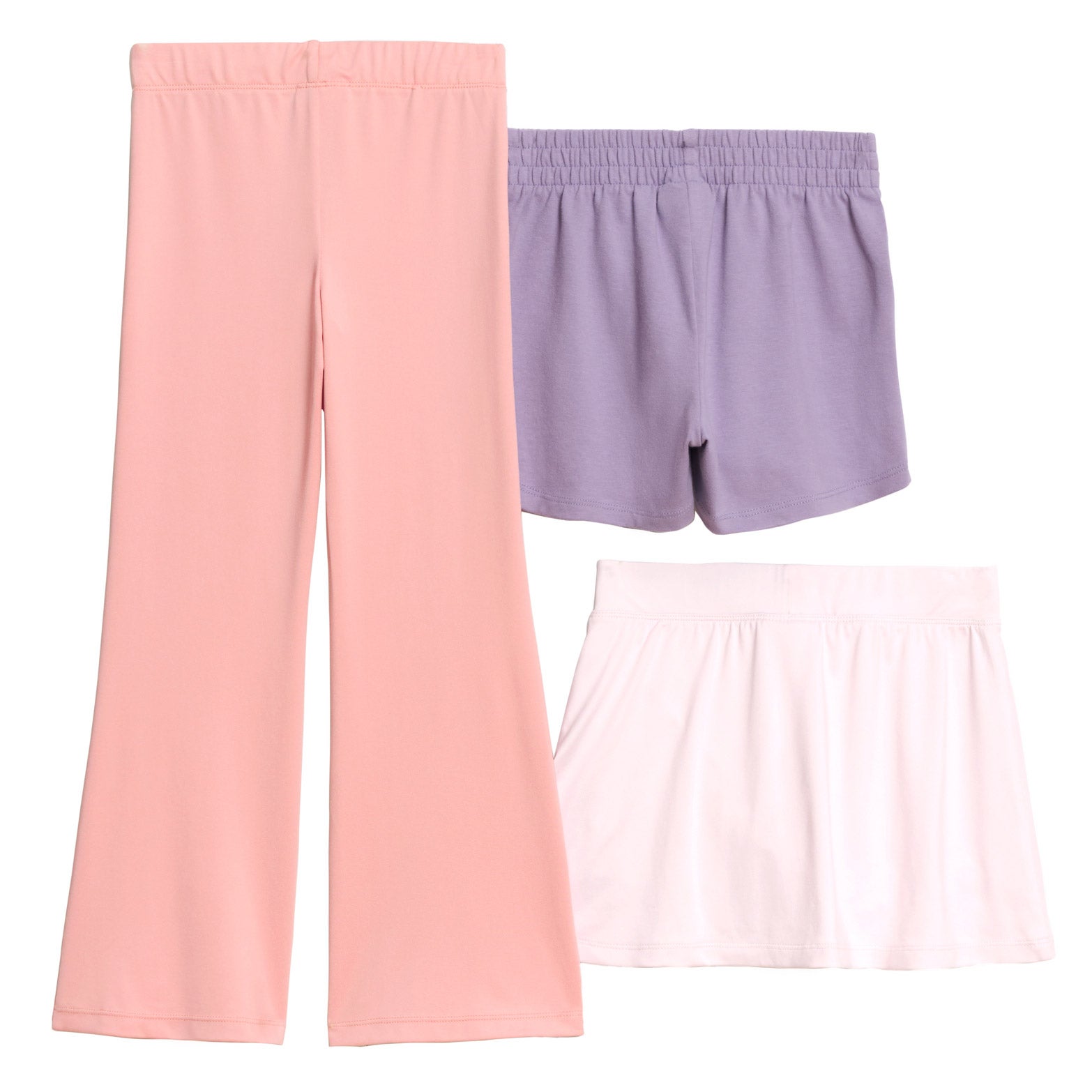 Puma Kids' 3-pack Skort, Short & Flare Legging