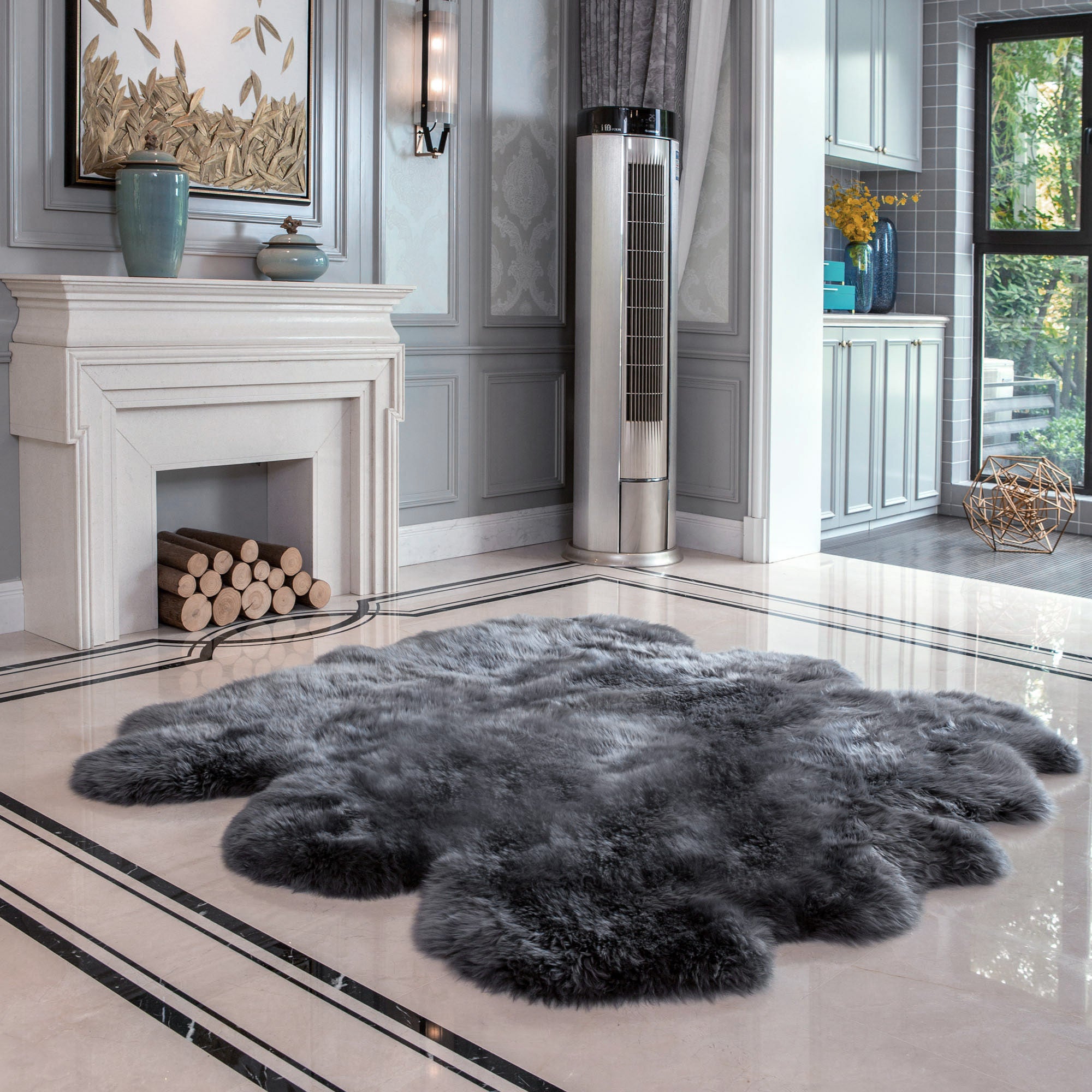 Sexto Sheepskin Rug