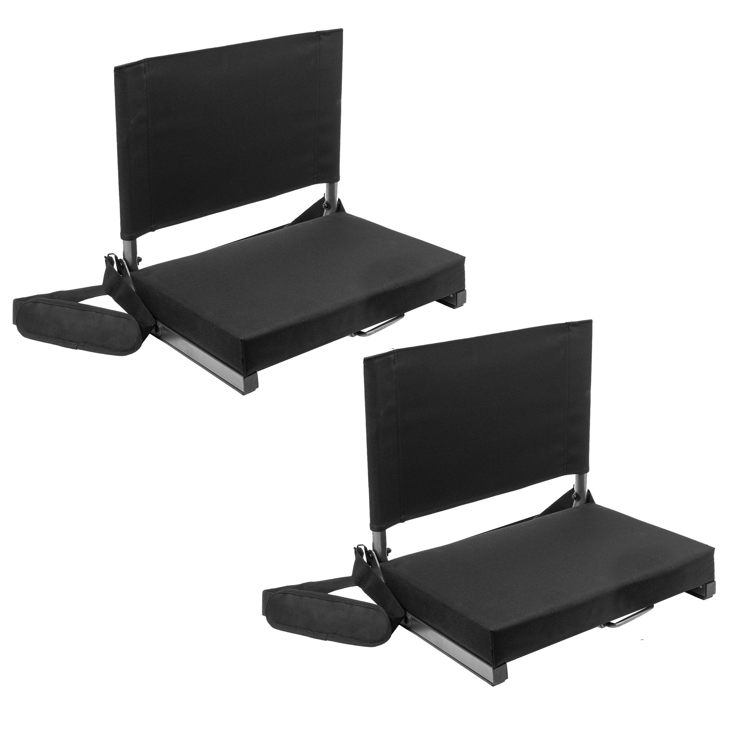 Cascade Mountain Tech Padded Stadium Seat, 2-pack