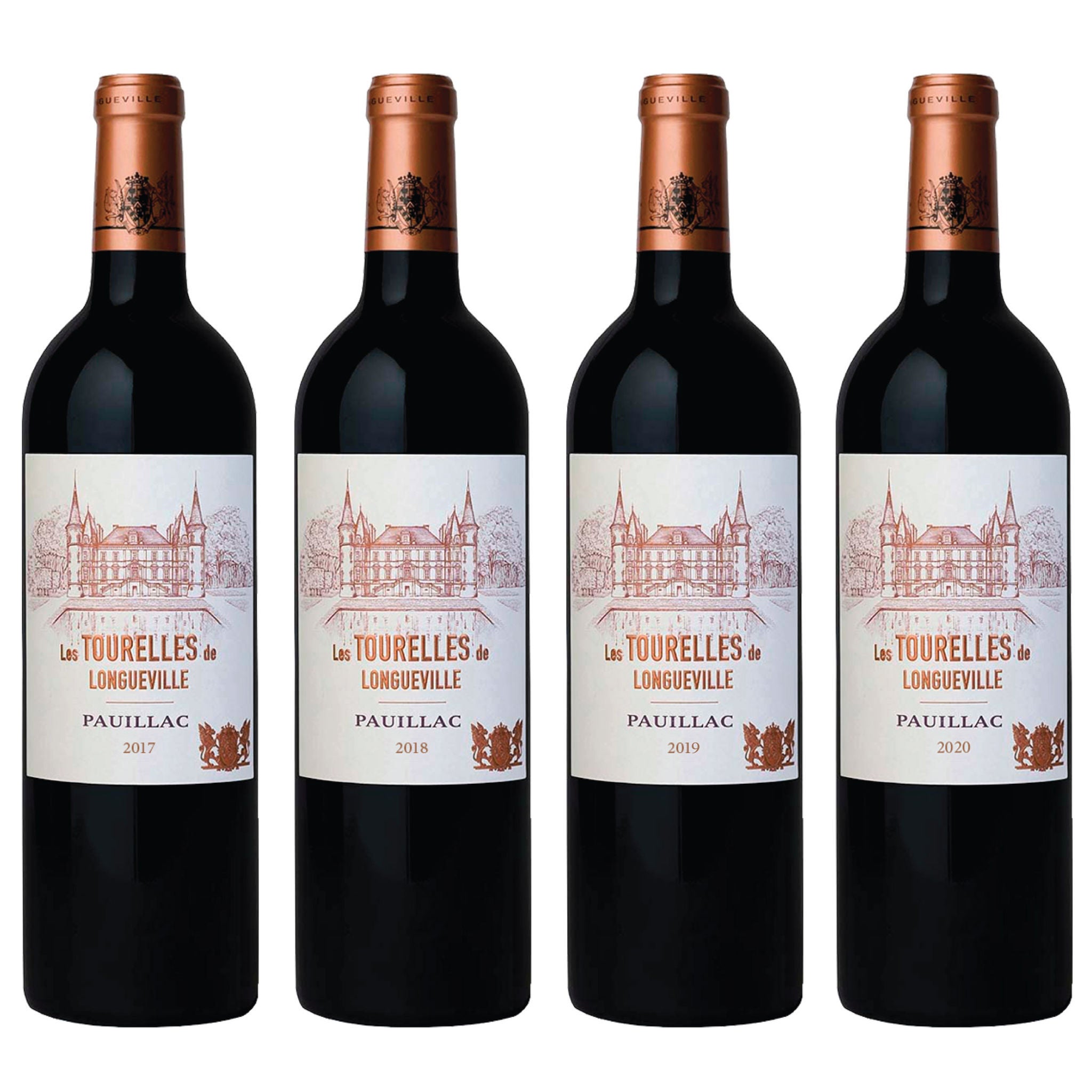 Les Tourelles De Longueville Quatuor Gift Set 2017-2020, CA ONLY