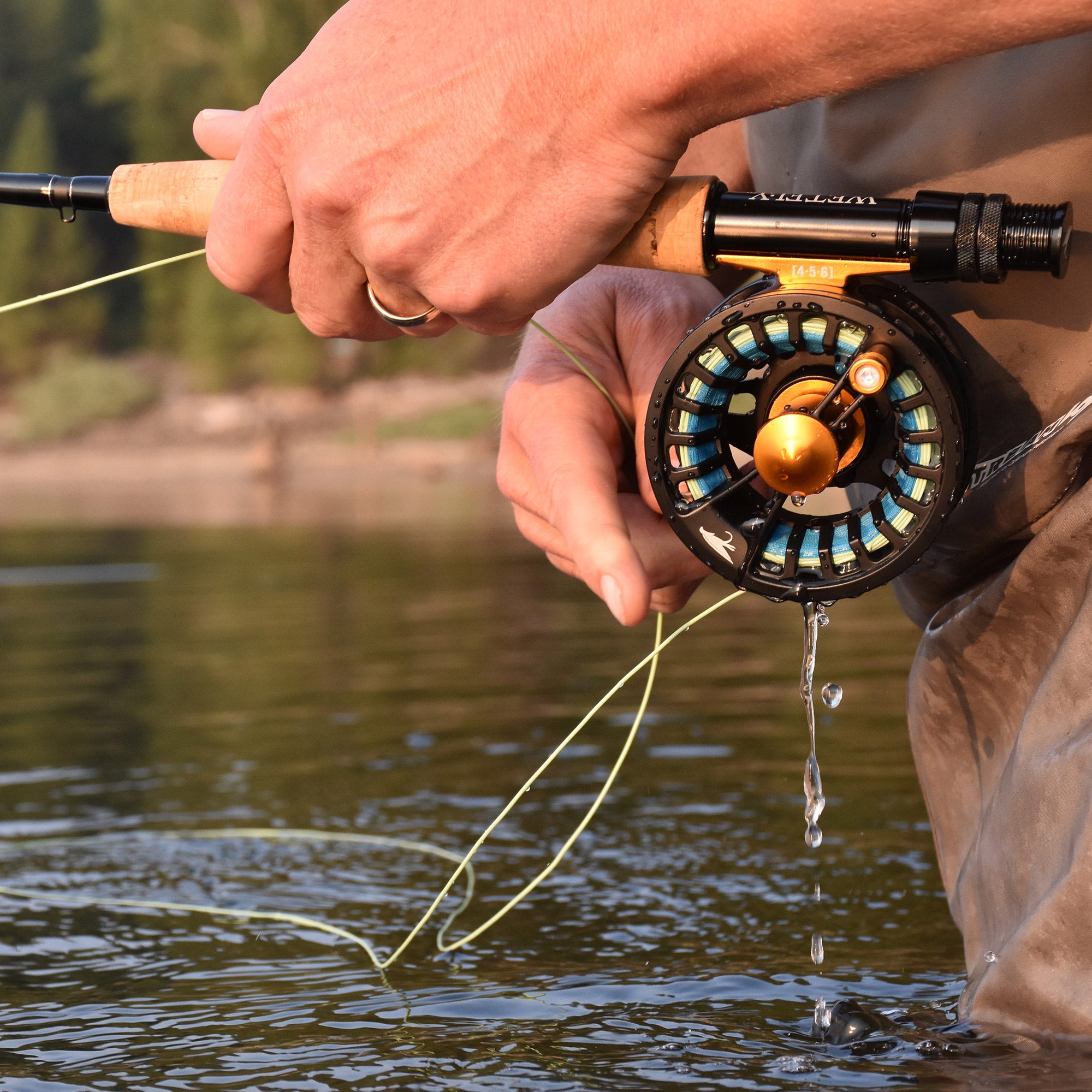 WETFLY Element Black Ops Fly Rod Kit 5WT 9FT
