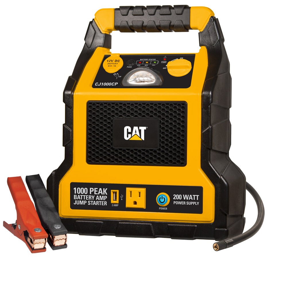 Cat 1000 Peak Amp Battery Jump-Starter | Power Station | Compressor