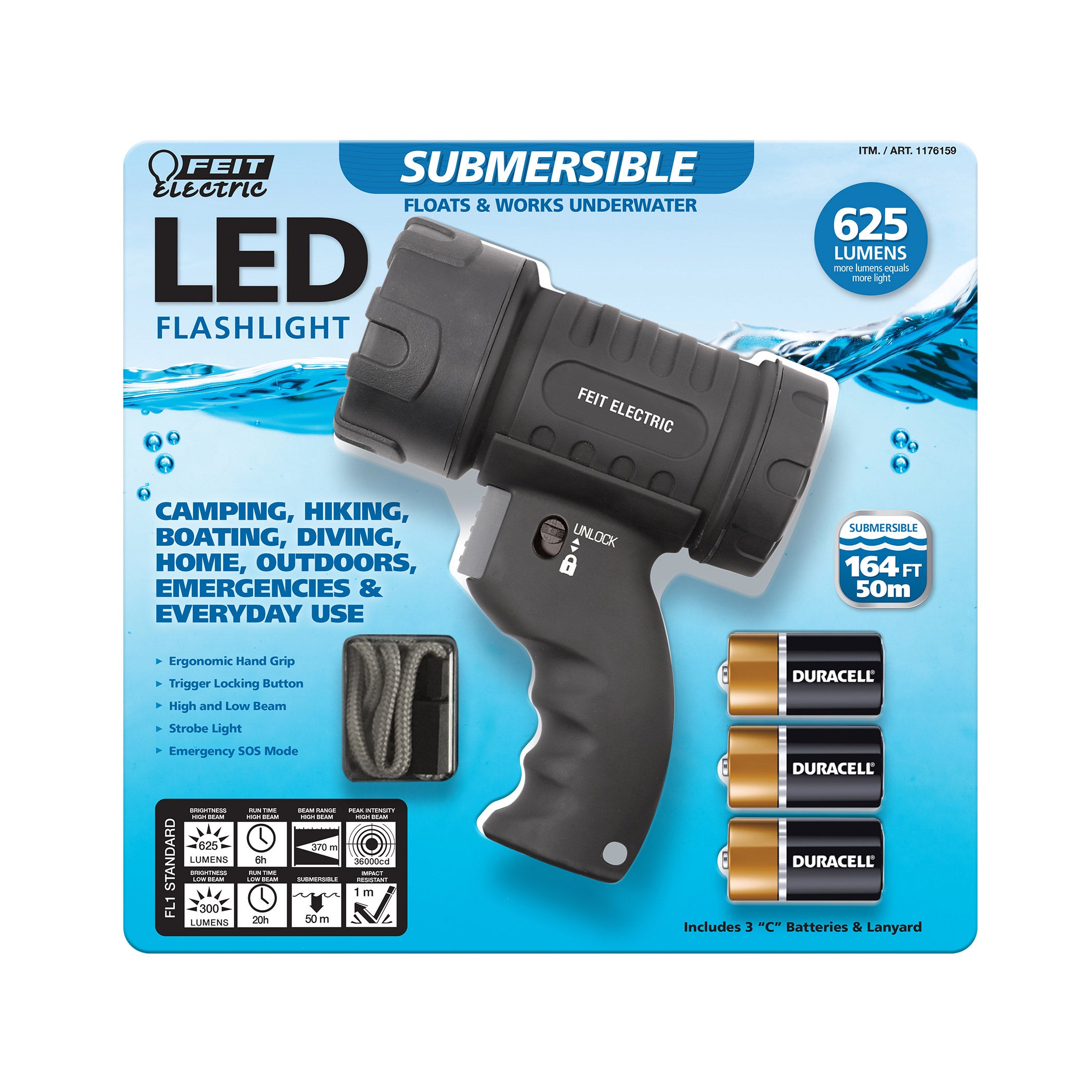 Feit Electric Submersible LED Flashlight