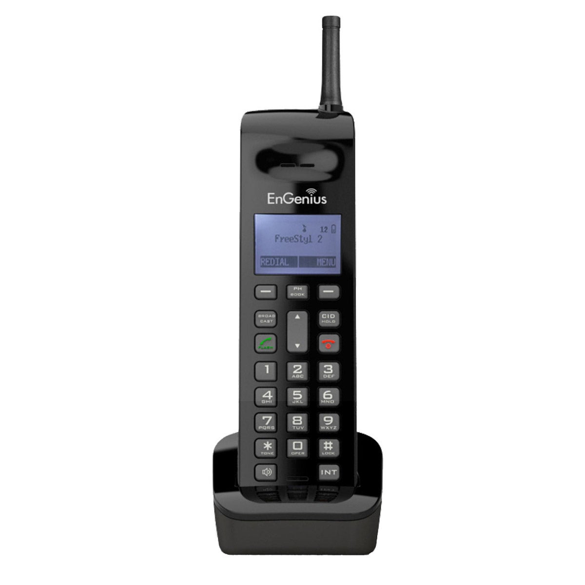 EnGenius FreeStyl2 Cordless Phone with 100,000 sq. ft. of Coverage