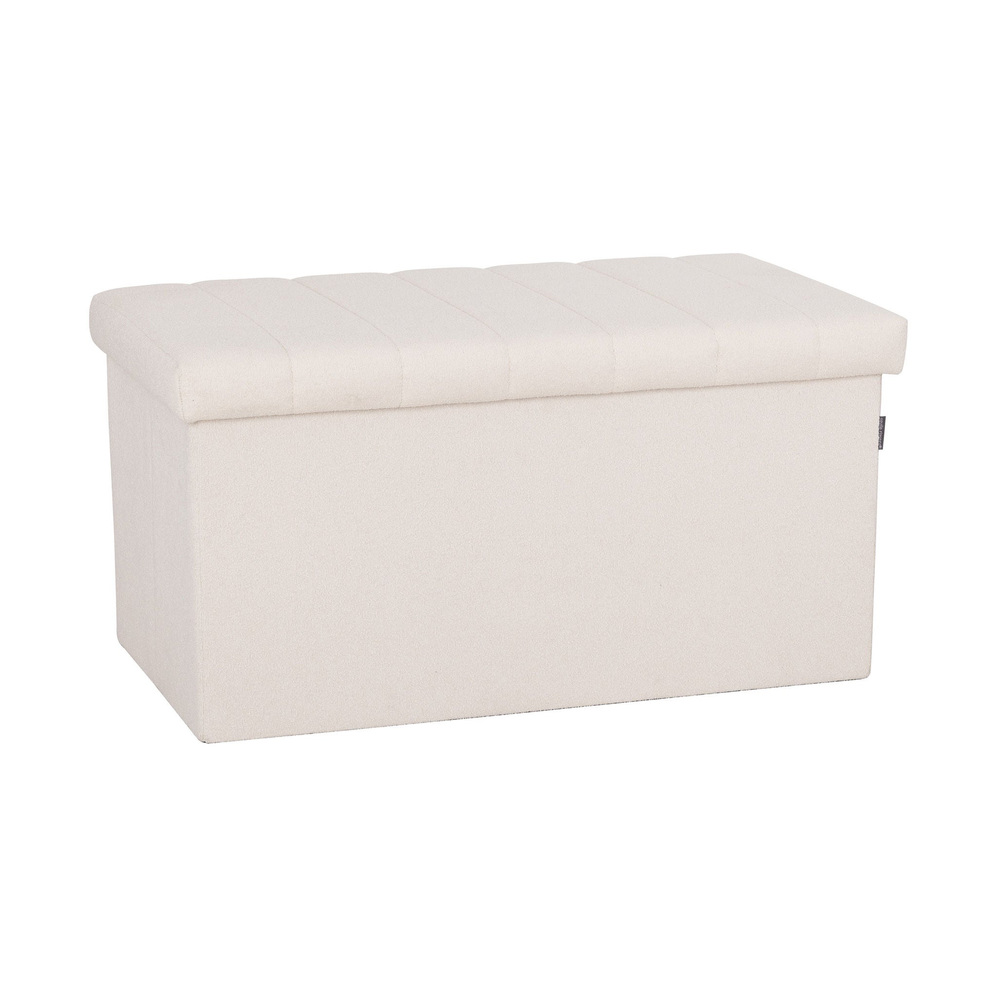 Seville Classics Boucle Foldable Storage Trunk