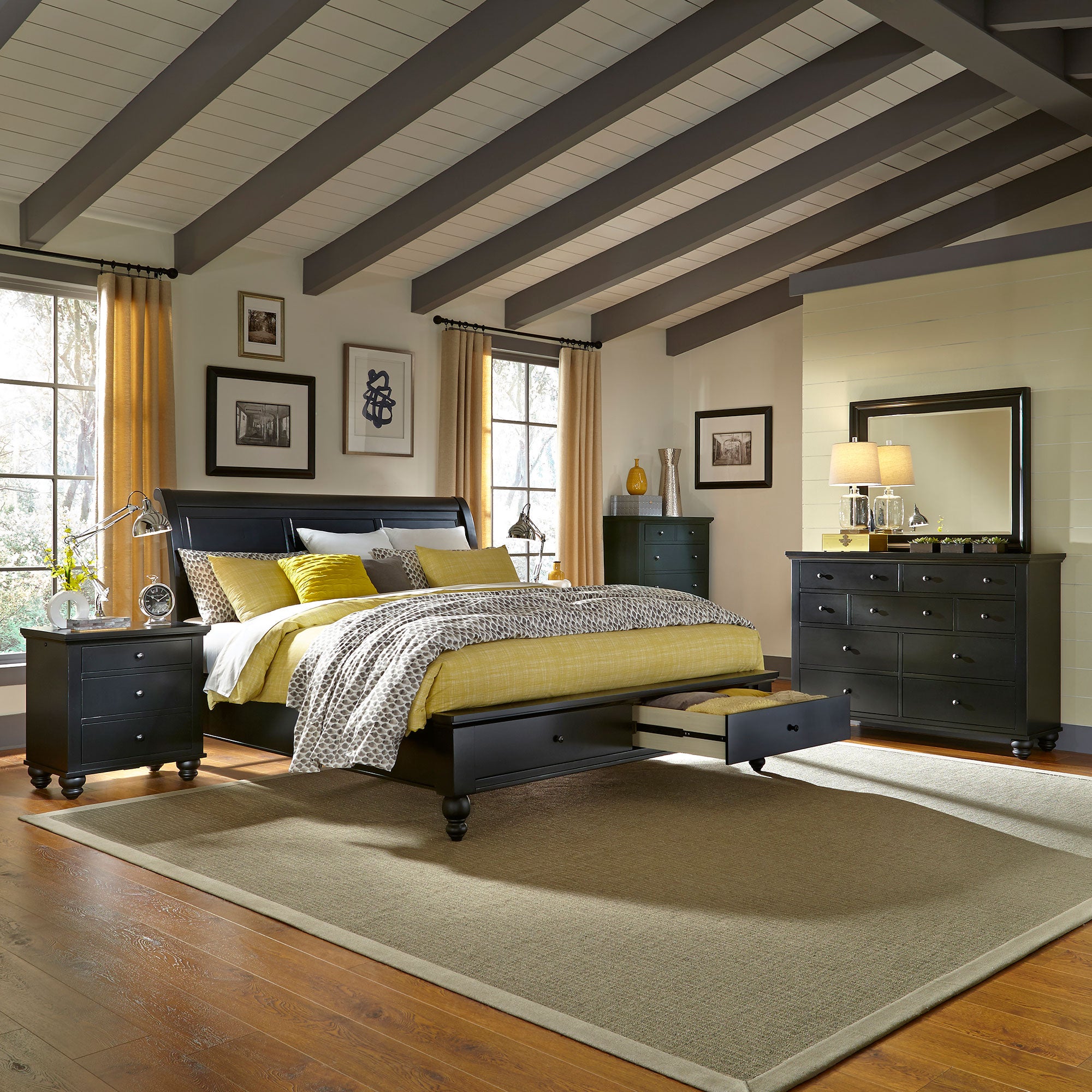 Ashfield 6-piece Cal King Storage Bedroom Set