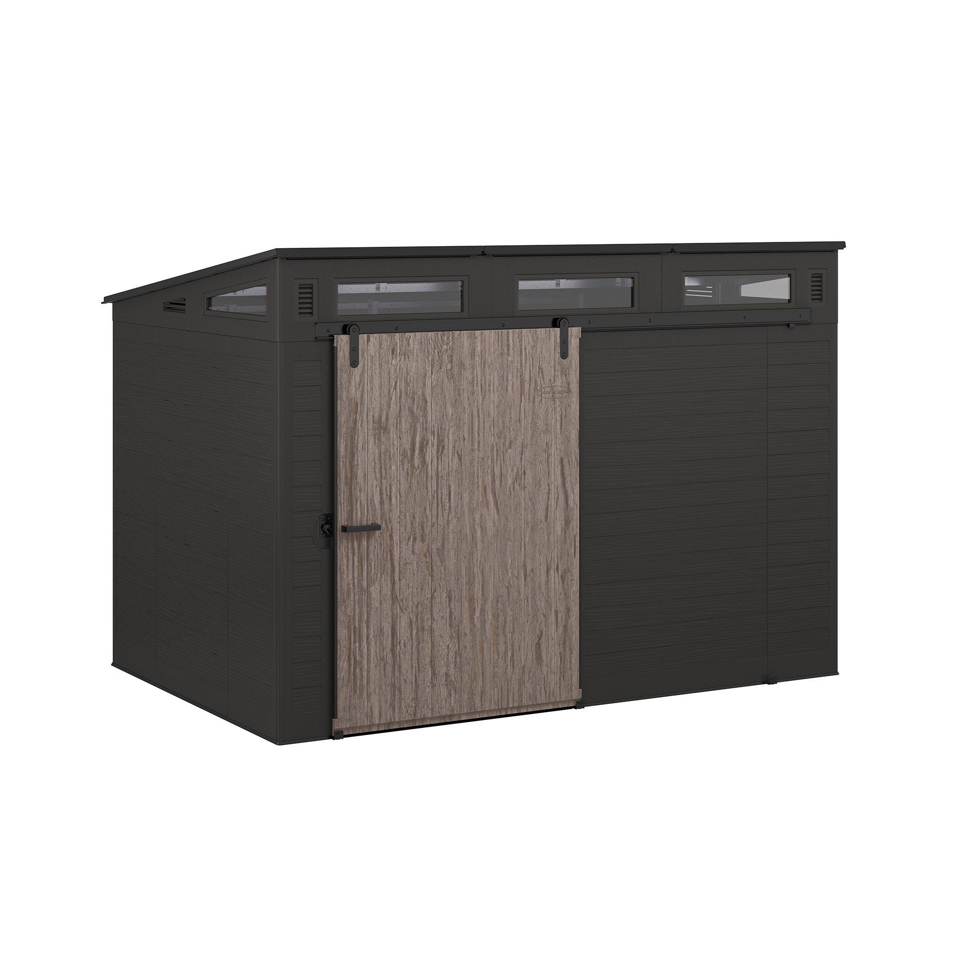 Suncast Modernist 10 ft x 7 ft. Sliding Door Storage Shed