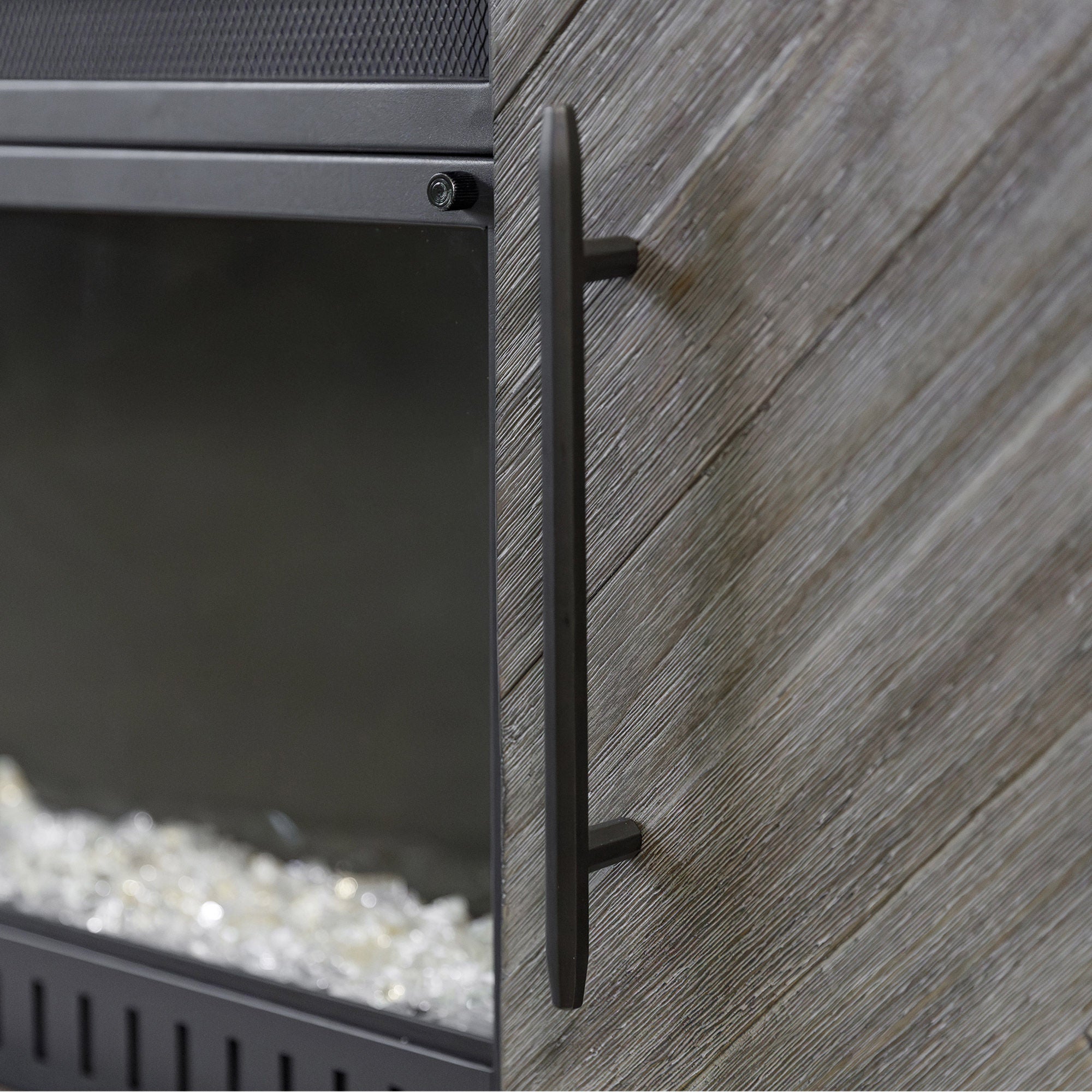 Parker 80” TV Console with Electric Fireplace