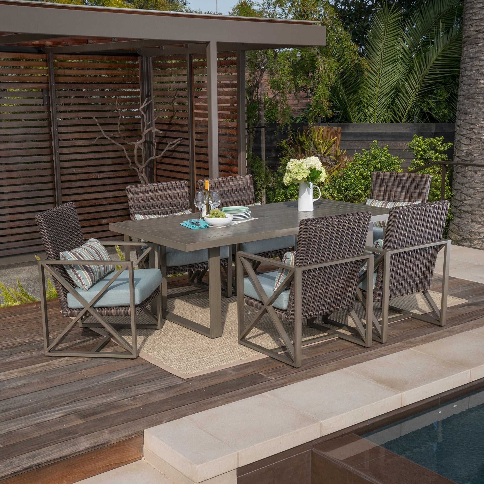 City Heights 7-piece Dining Set