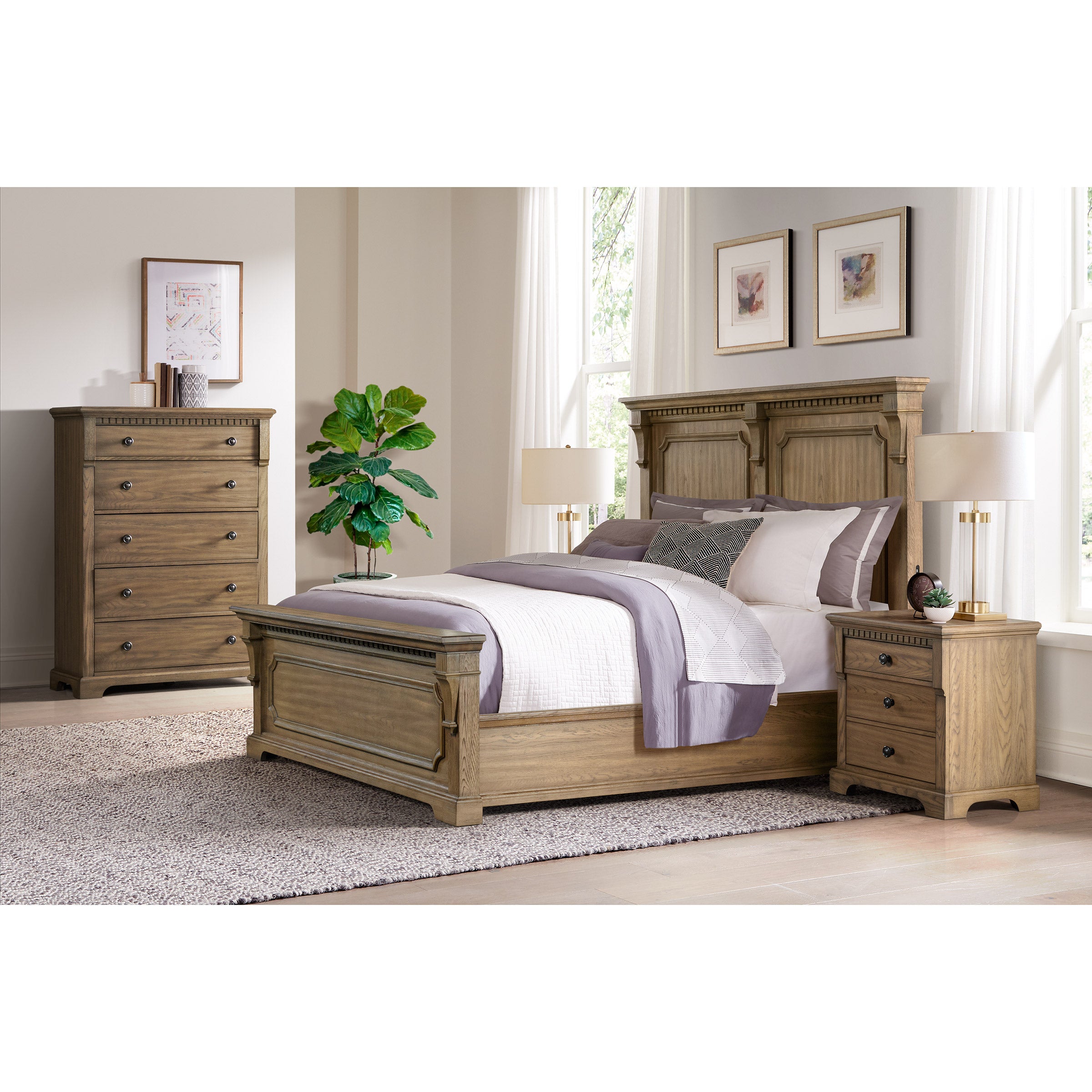 Wren 4-piece Cal King Bedroom Set
