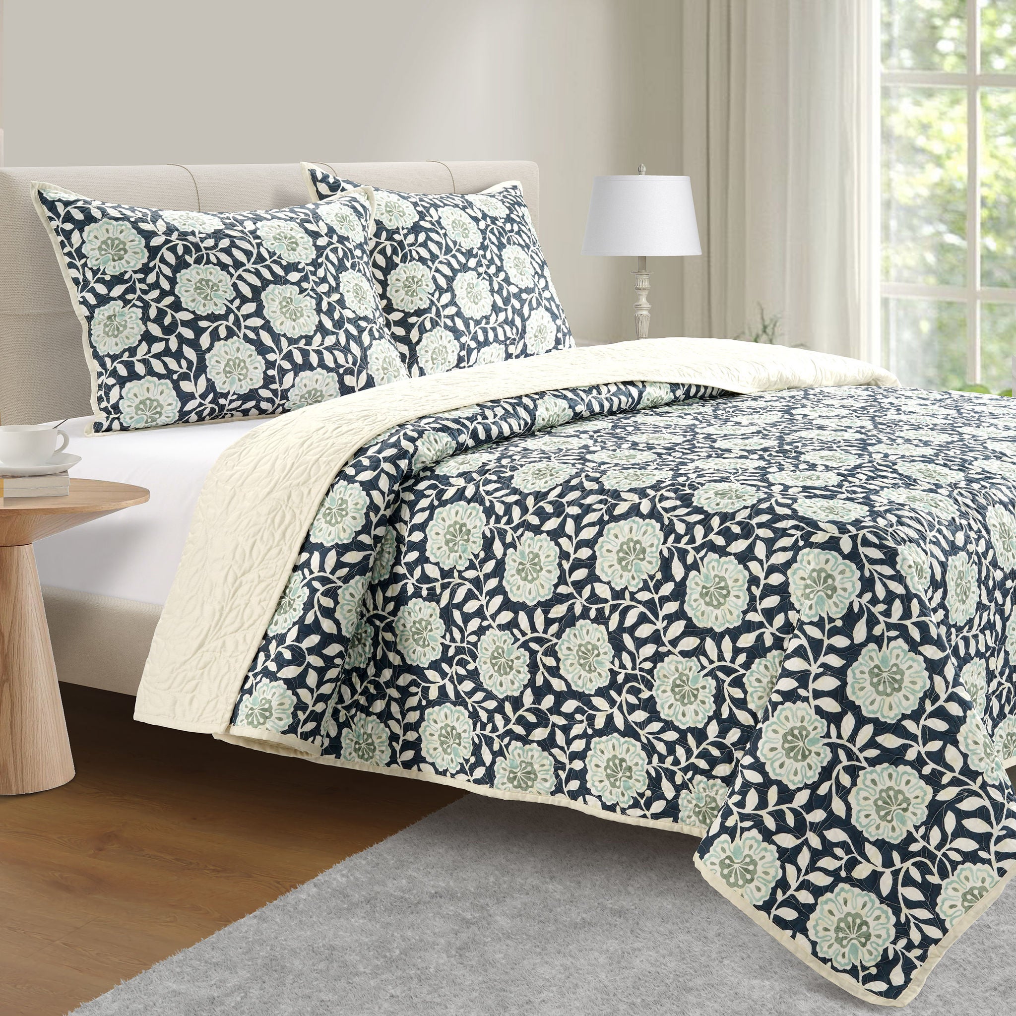 The Linen Closet Glenbrook 3-piece Quilt Set