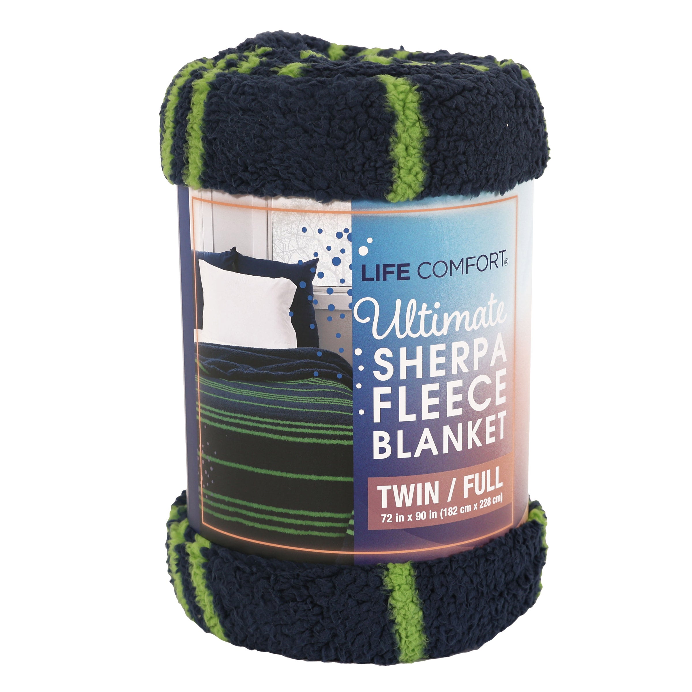 Life Comfort Ultimate Kids Sherpa Fleece Blanket