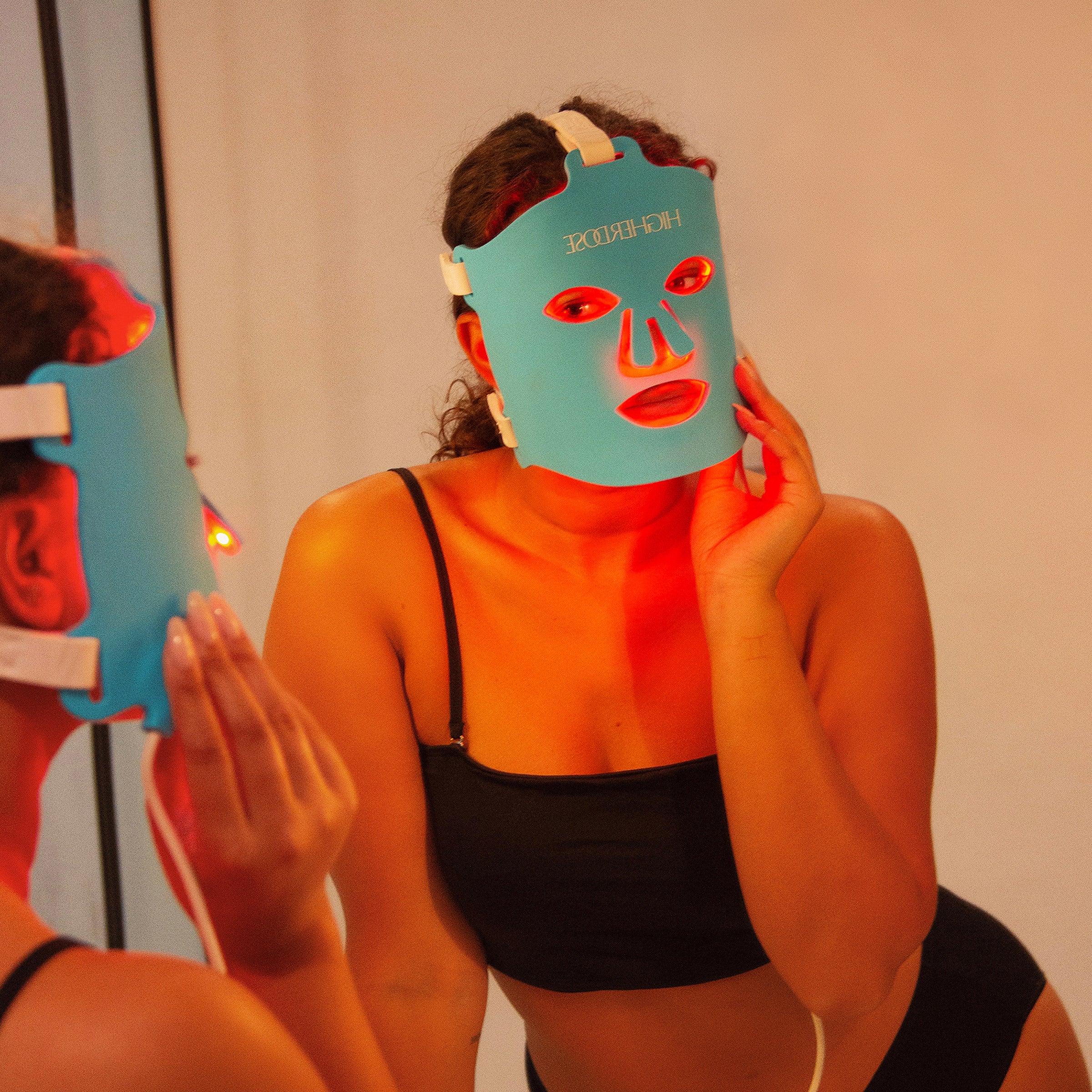 HigherDose Red Light Face Mask