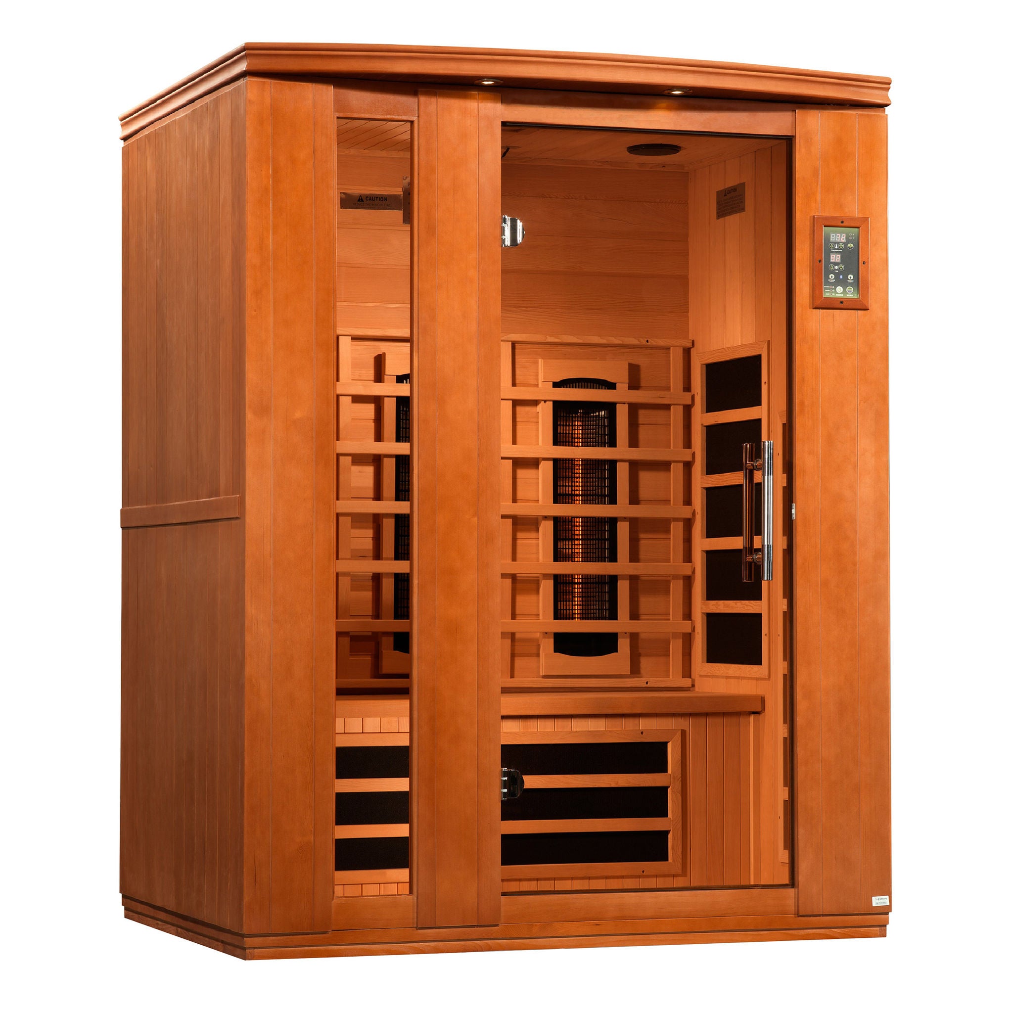 Dynamic Lugano 3-person Full Spectrum Infrared Indoor Sauna