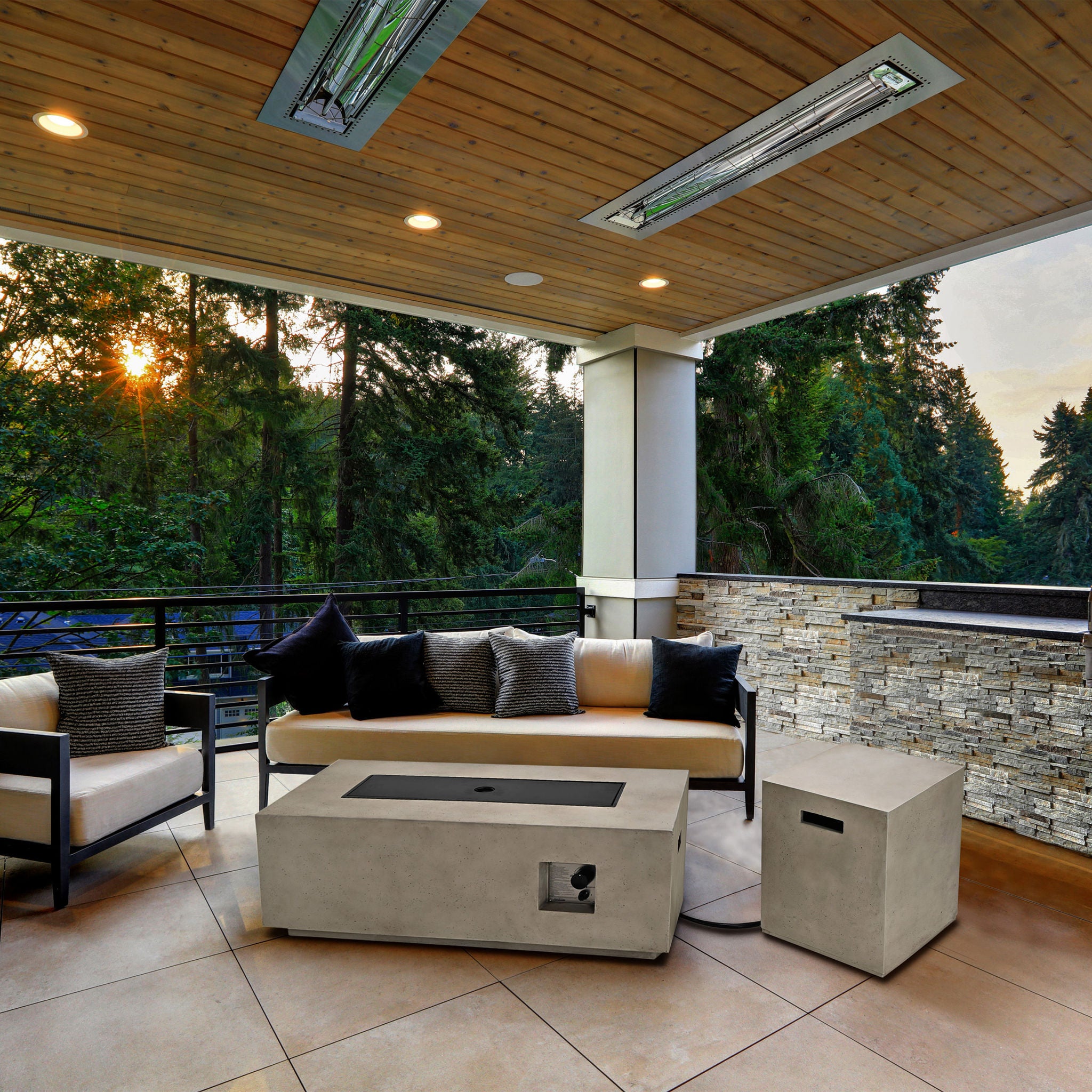 Sunbeam Nova Resin Fire Pit