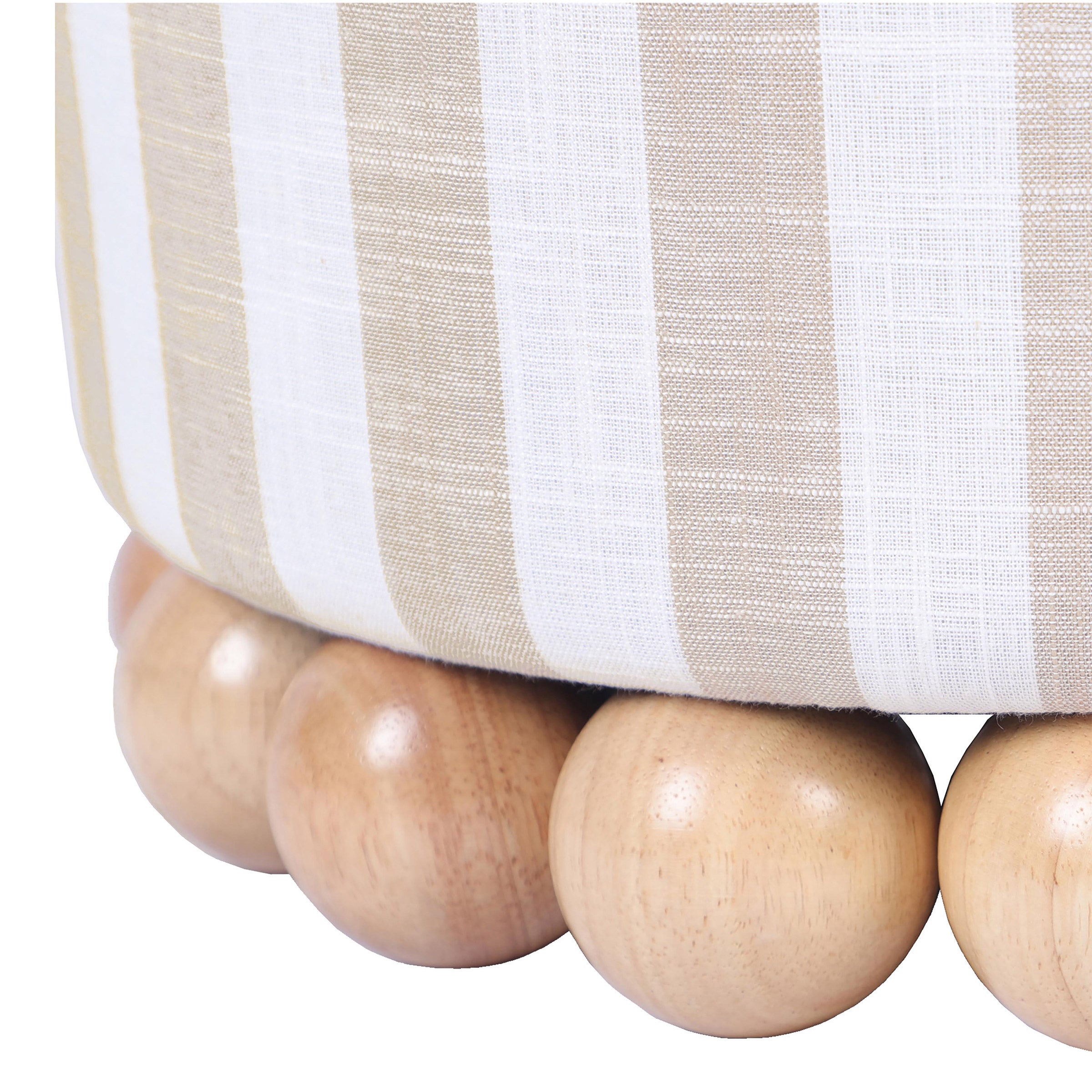 Dex Jacquard Fabric Ottoman