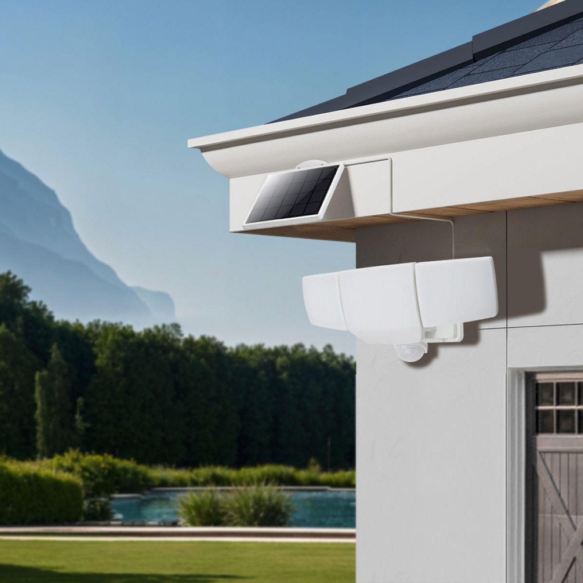 Lutec Motion Activated Solar Security LED Light