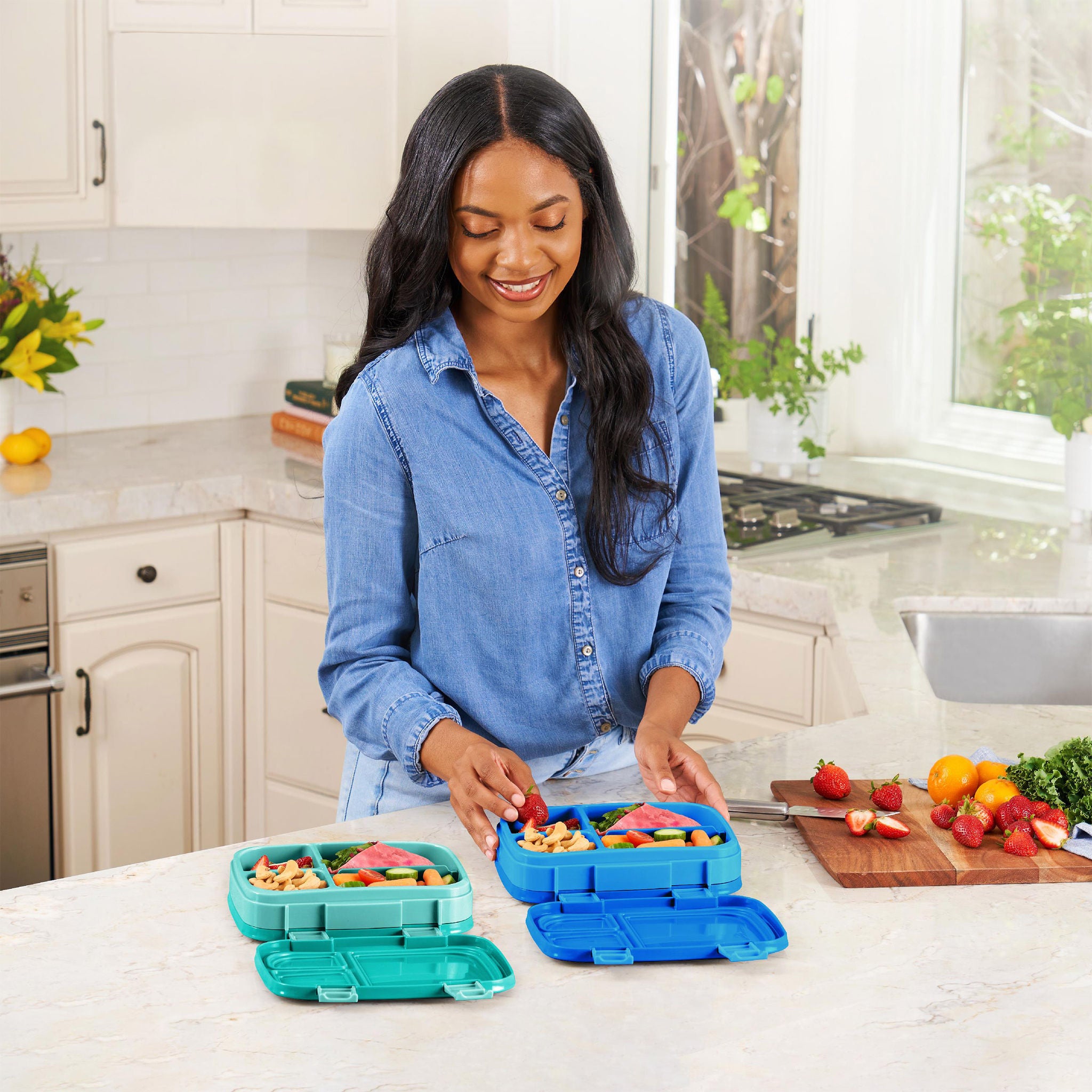 Bentgo Fresh Lunch Box Containers, 2-pack