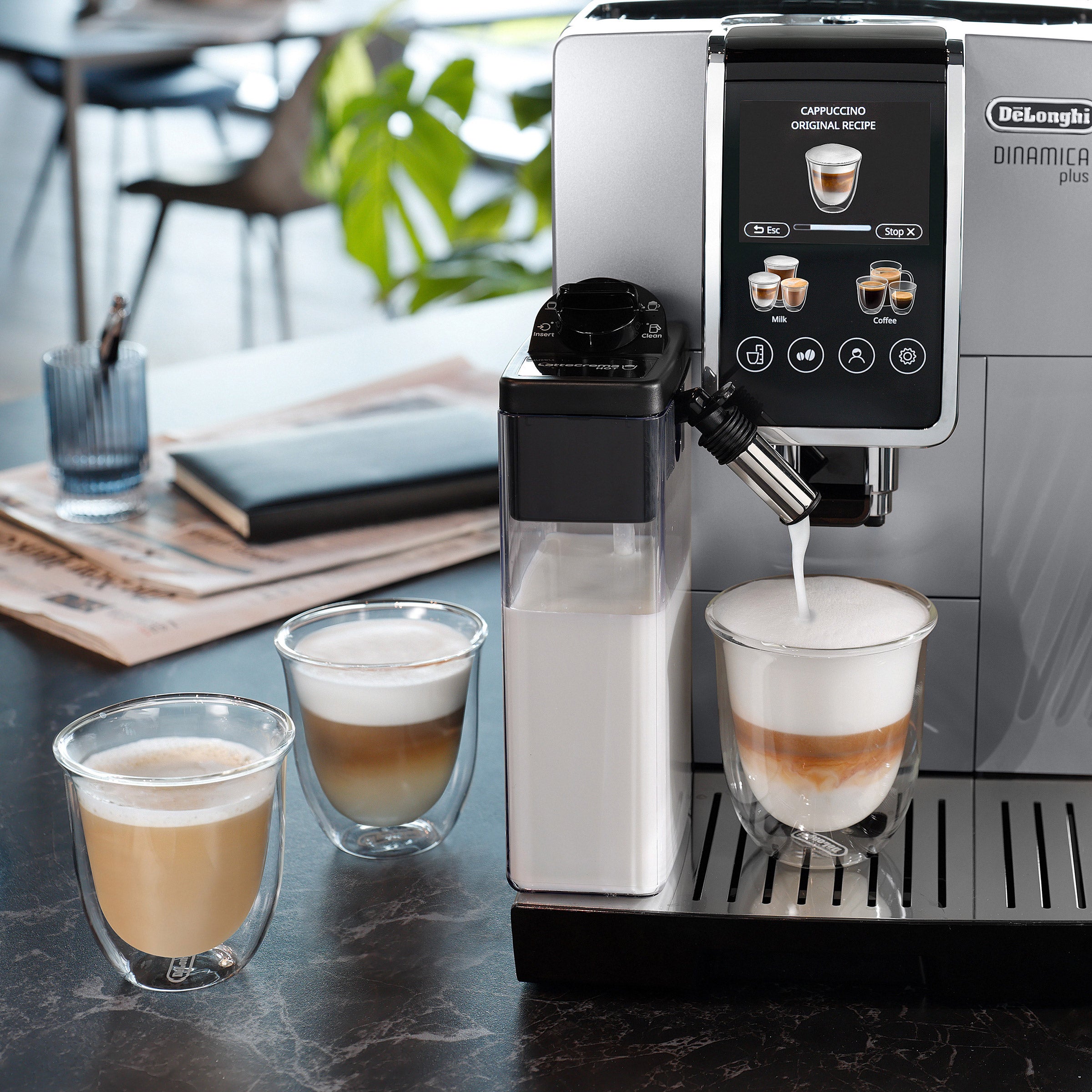 De'Longhi Dinamica Plus Fully Automatic Espresso Machine