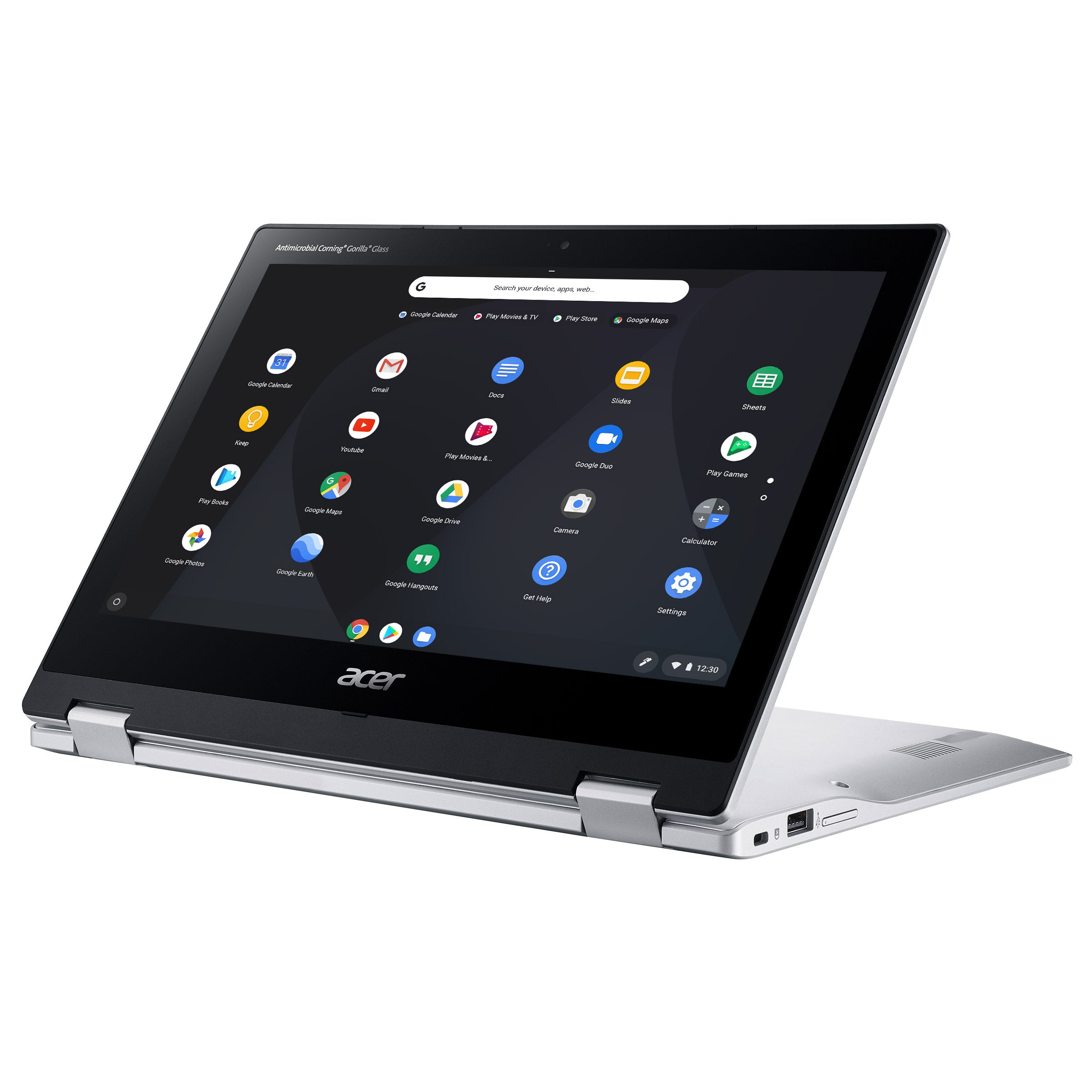 Acer Spin 2-in-1 11.6" Chromebook Bundle - MediaTek MT8183C - Bonus Acer Wireless Mouse and Sleeve