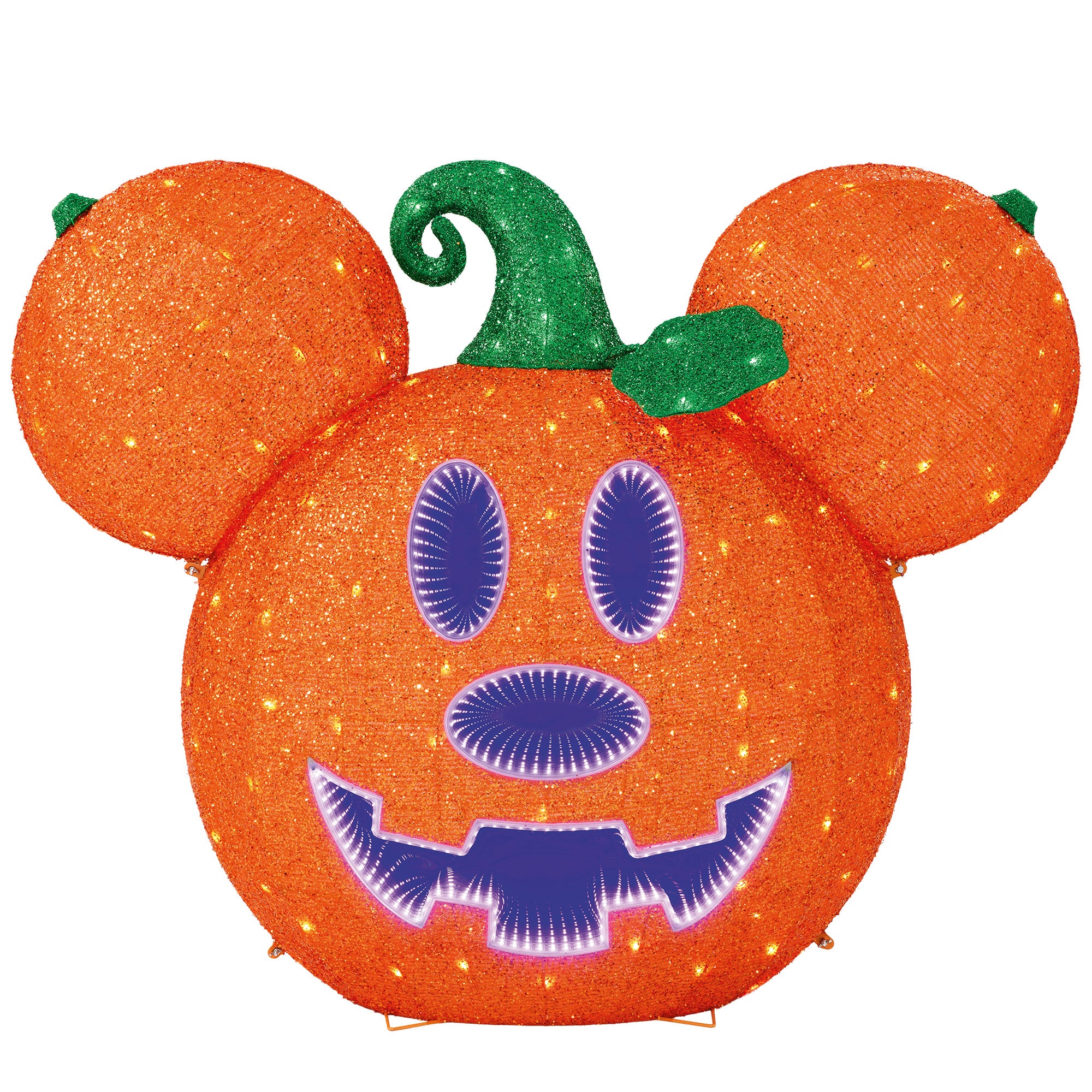 3.6' LED Mickey Pumpkin with Infinity LED Lights