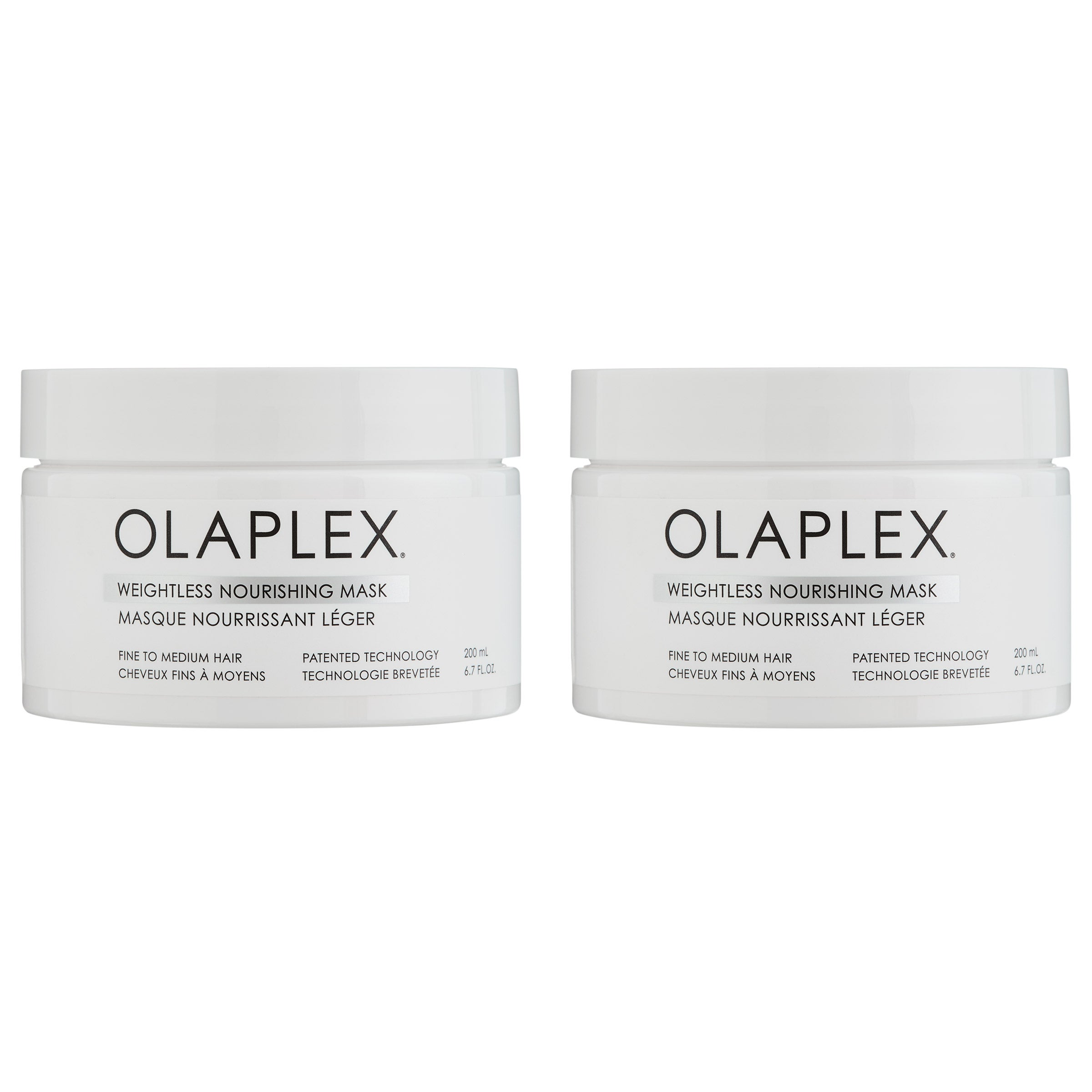 Olaplex Weightless Nourishing Mask, 6.7 fl oz, 2-pack
