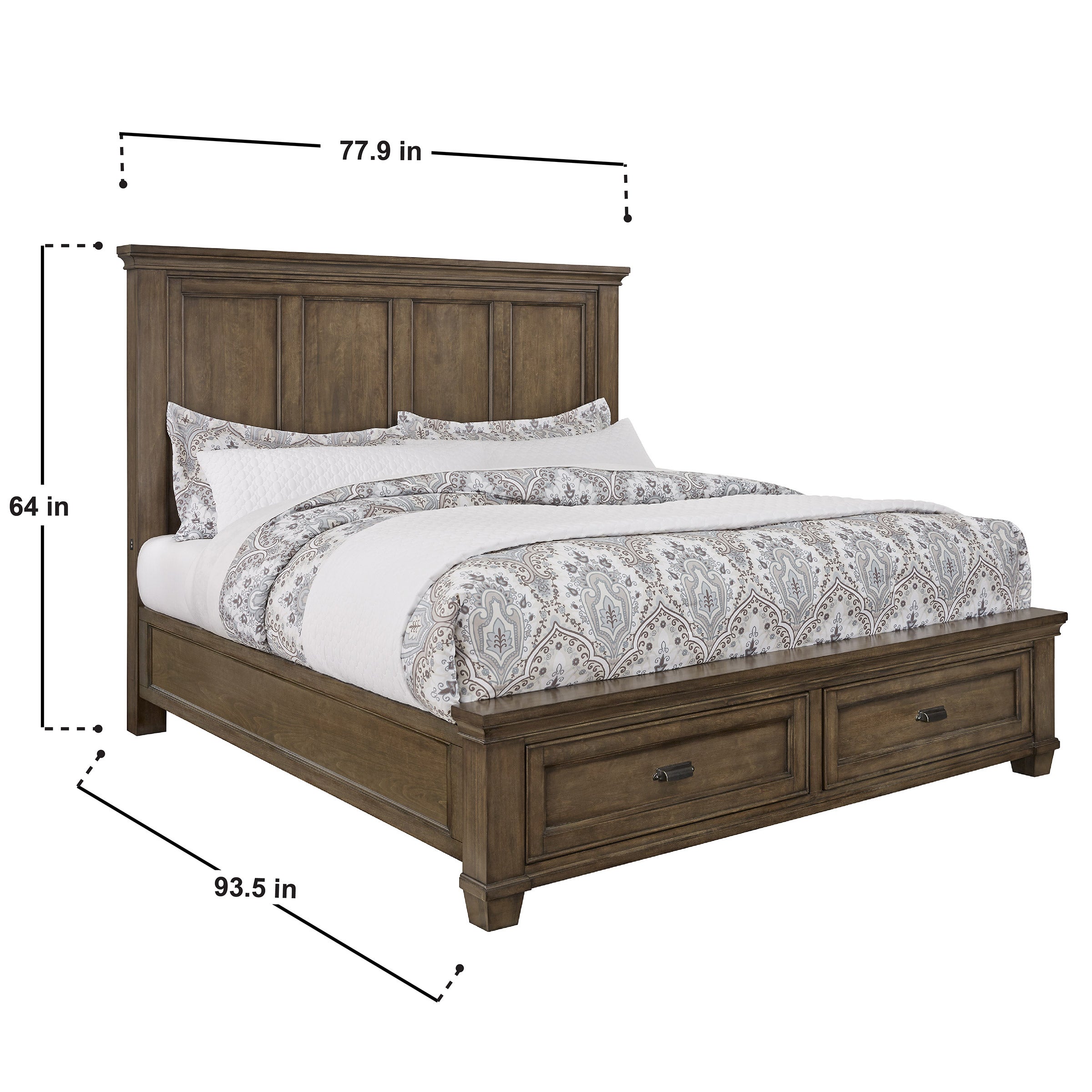 Taylor Cal-King Storage Bed