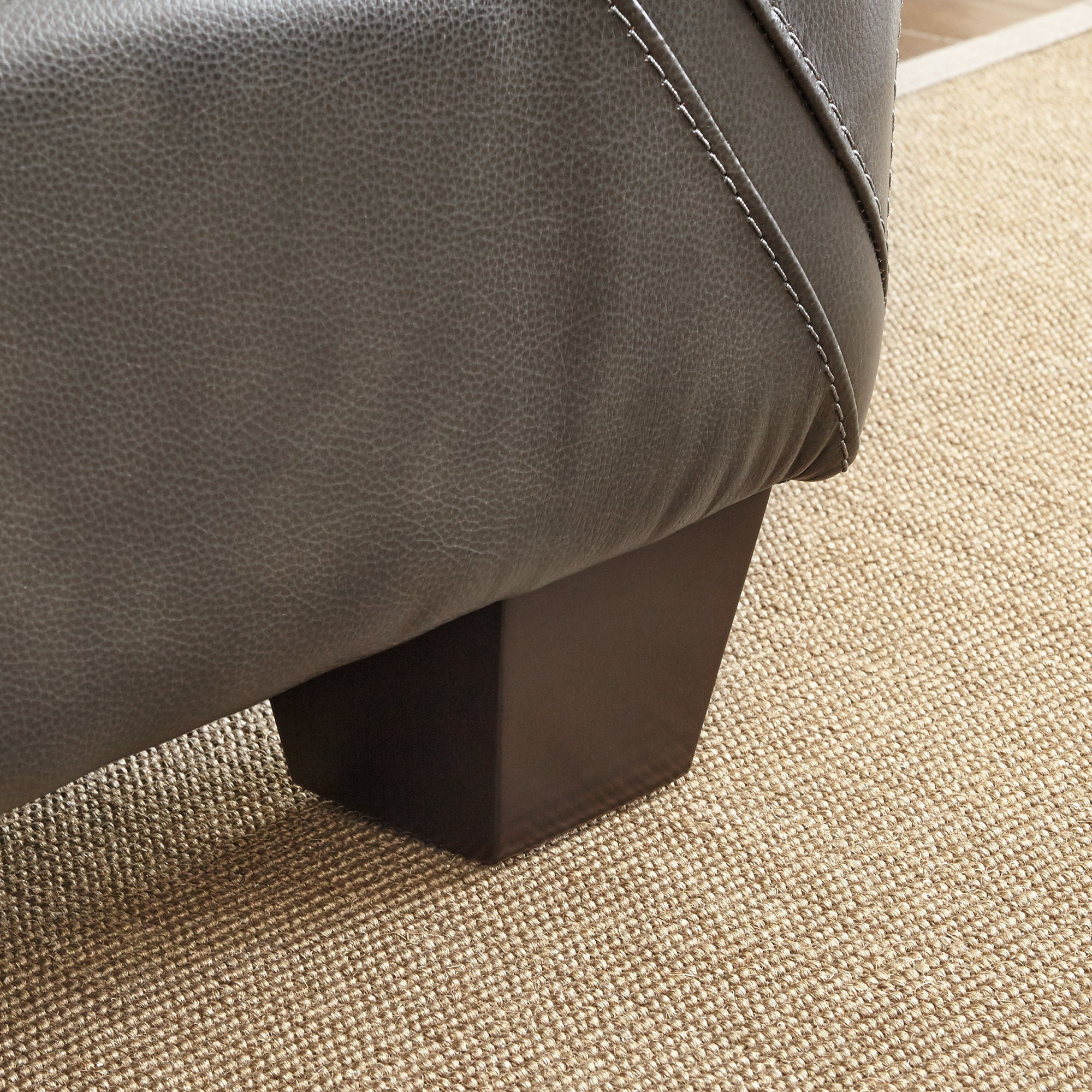Sheldon Top Grain Leather Loveseat