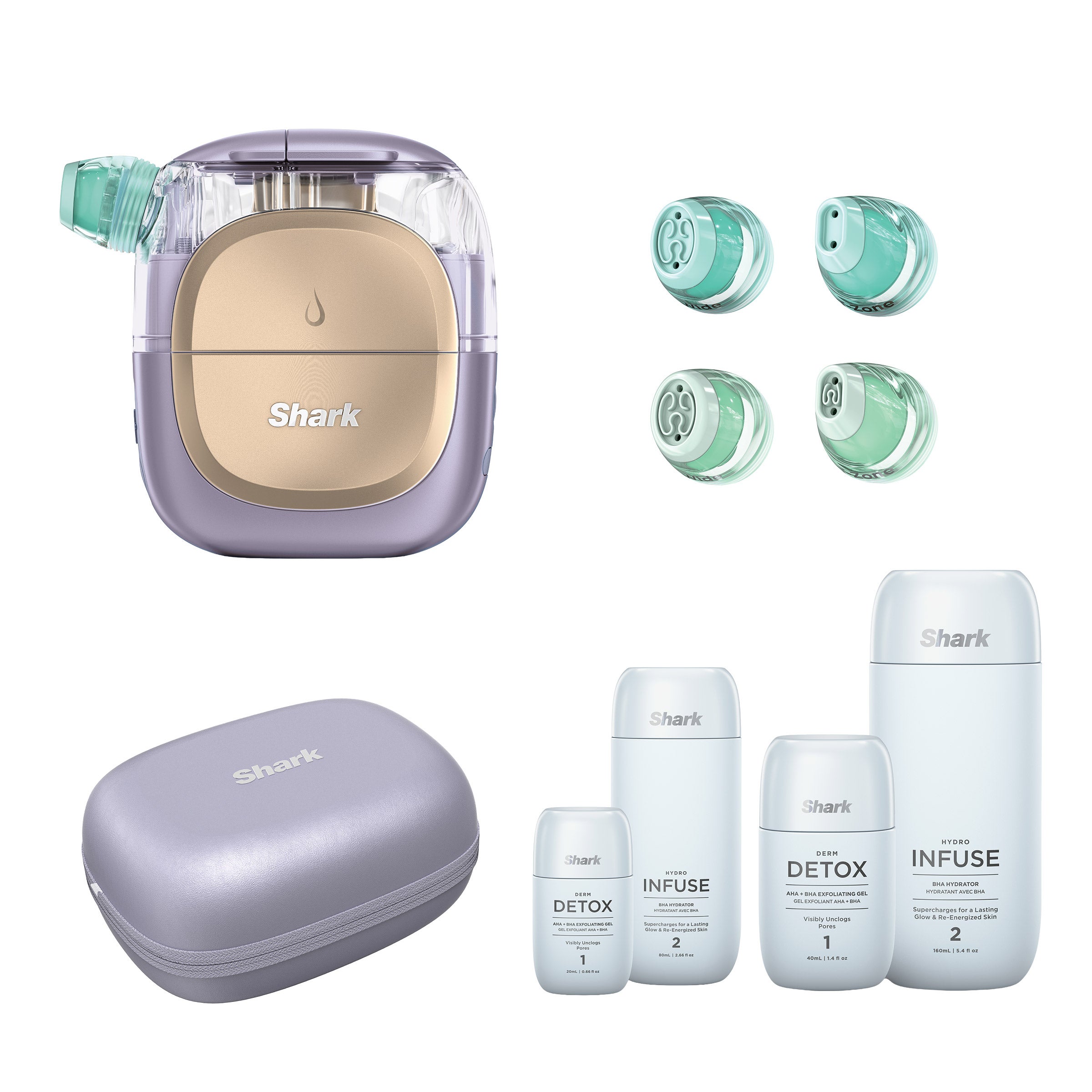 Shark FacialPro Glow At Home Hydro-Powered Facial System
