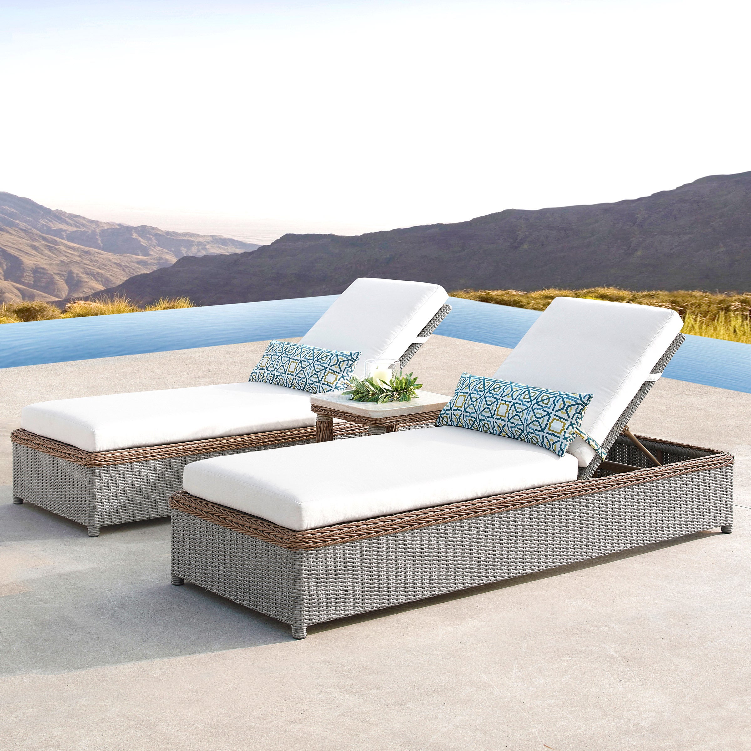 Sirio Richmond 3-piece Chaise Lounge Set