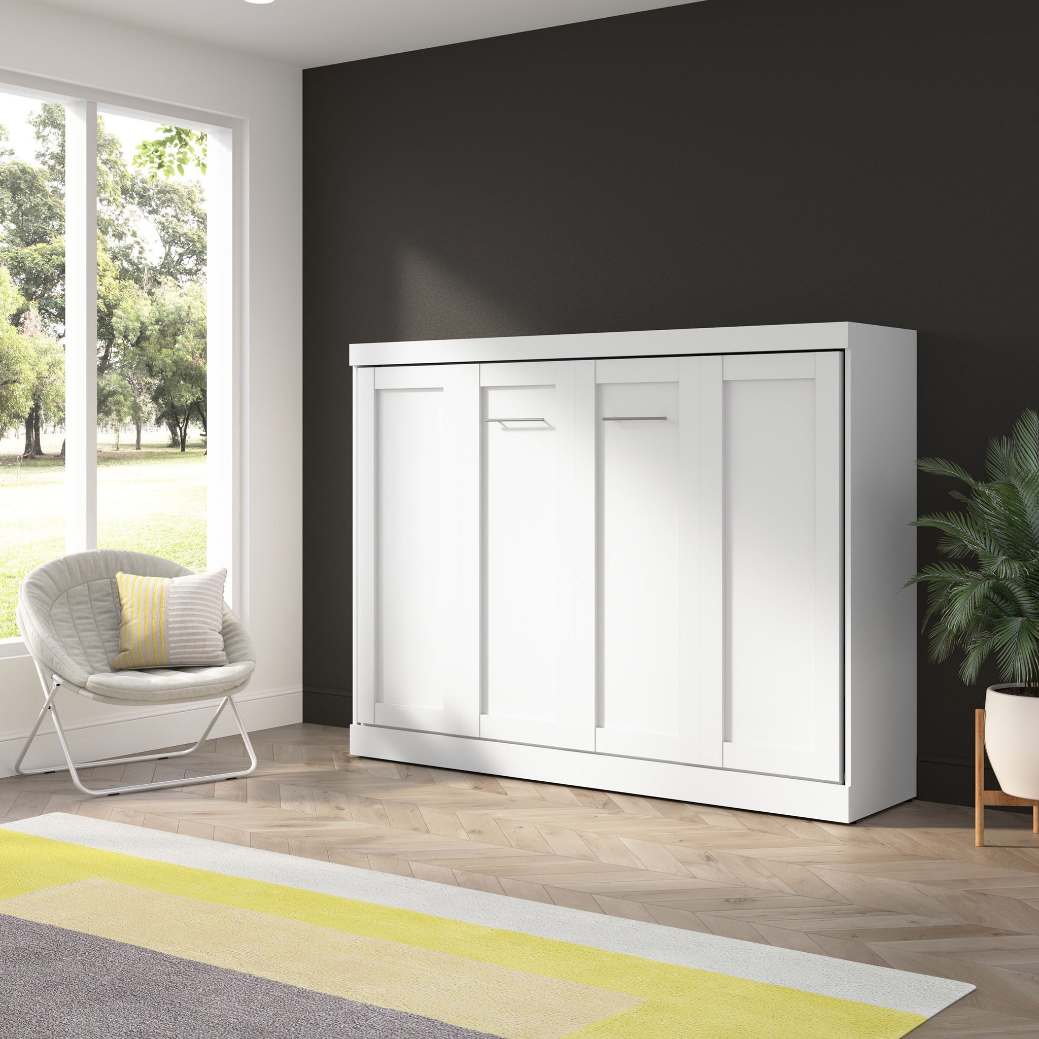 Oasis Horizontal Murphy Bed, Full Size